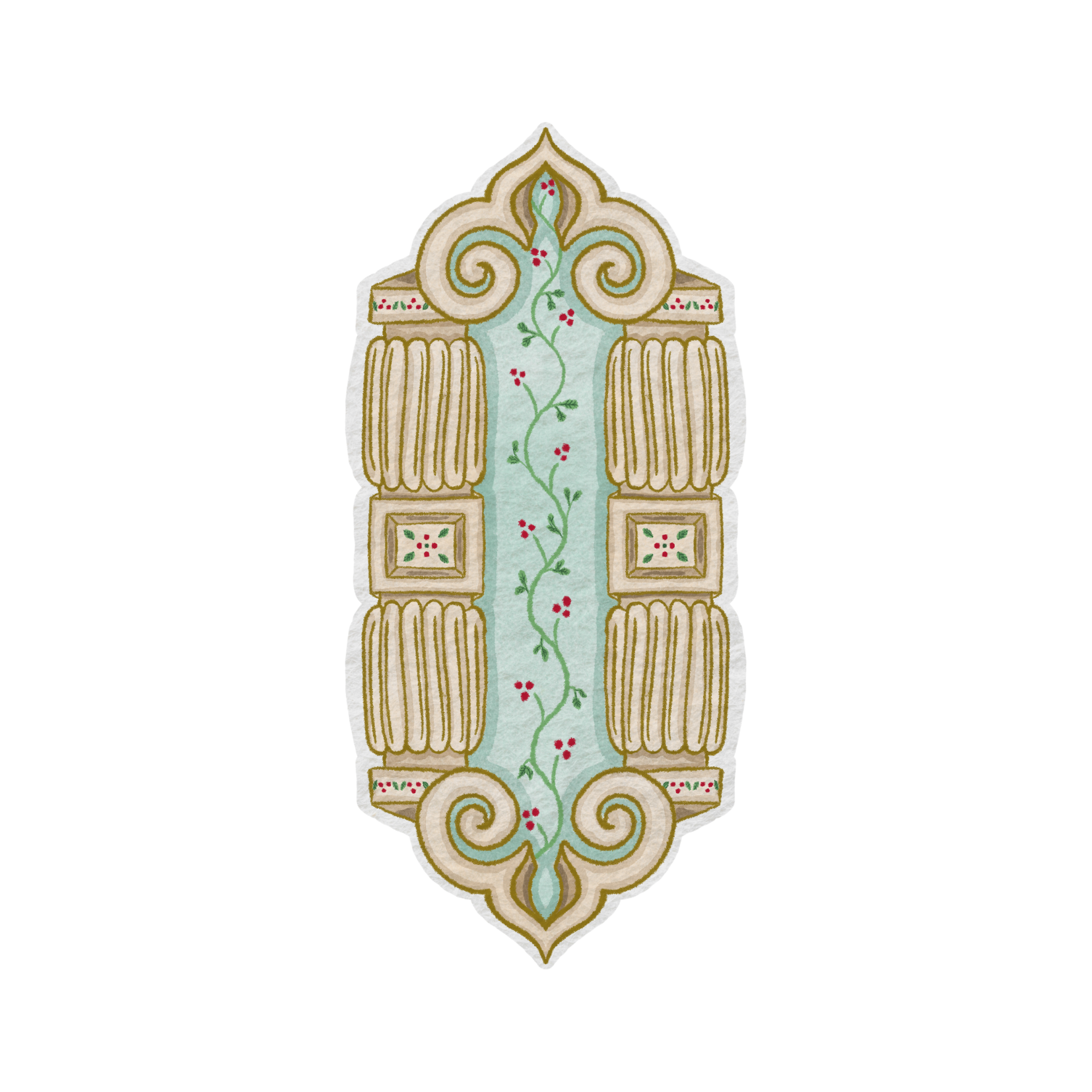 Pool Mosaic 2 inch Sticker Pattern 2 Feature Image.png