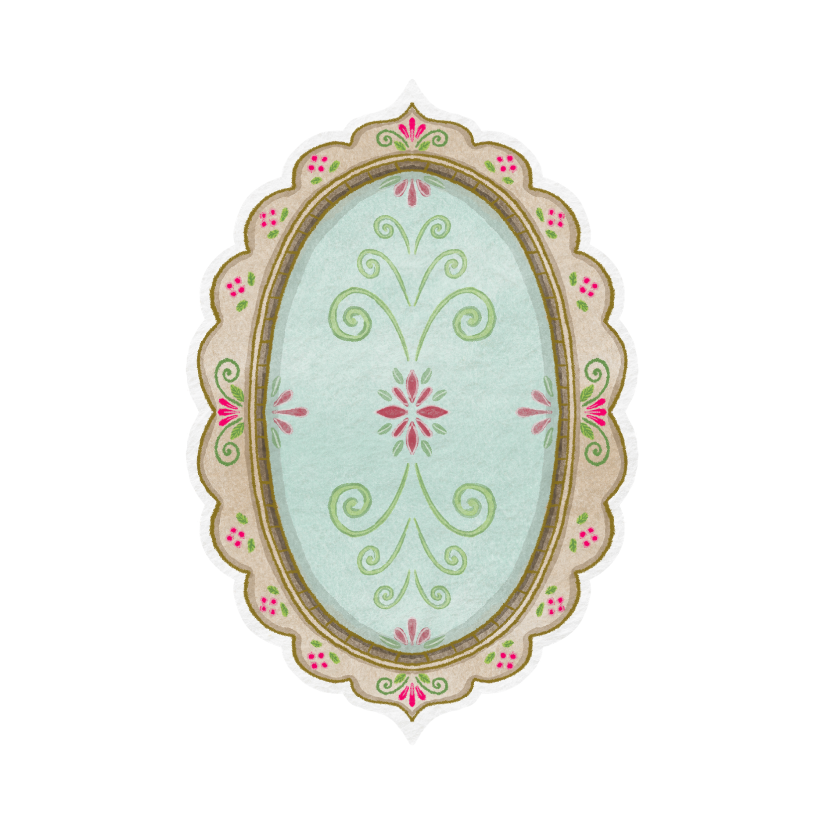 Pool Mosaic Sticker - Pattern 5