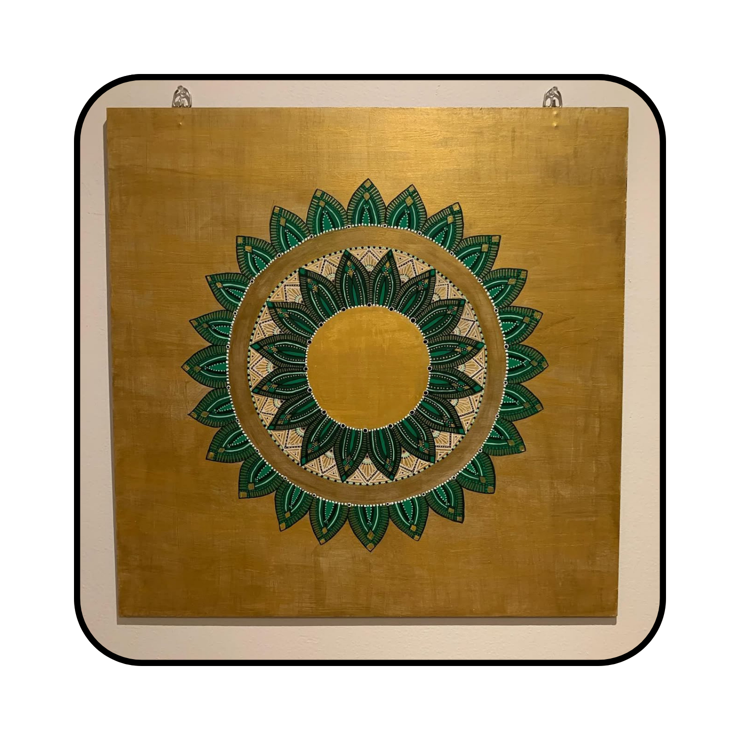 Acrylic Paint on MDF