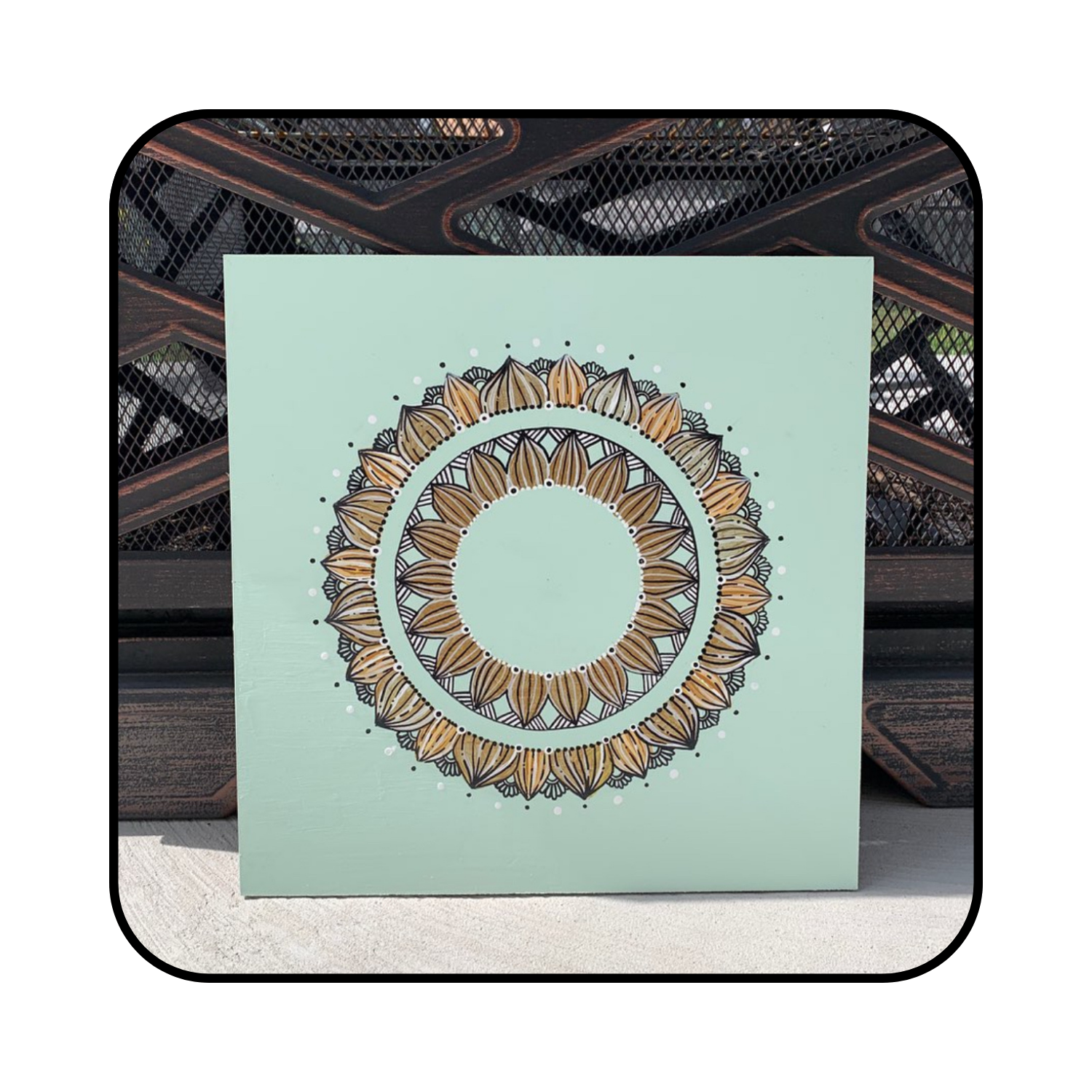 Acrylic on Wood Panel