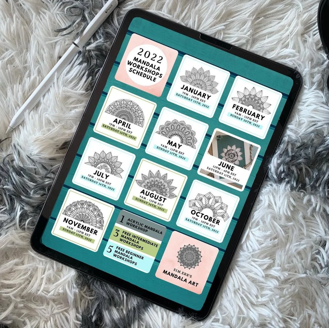 Free Introduction to Mandala Workshops