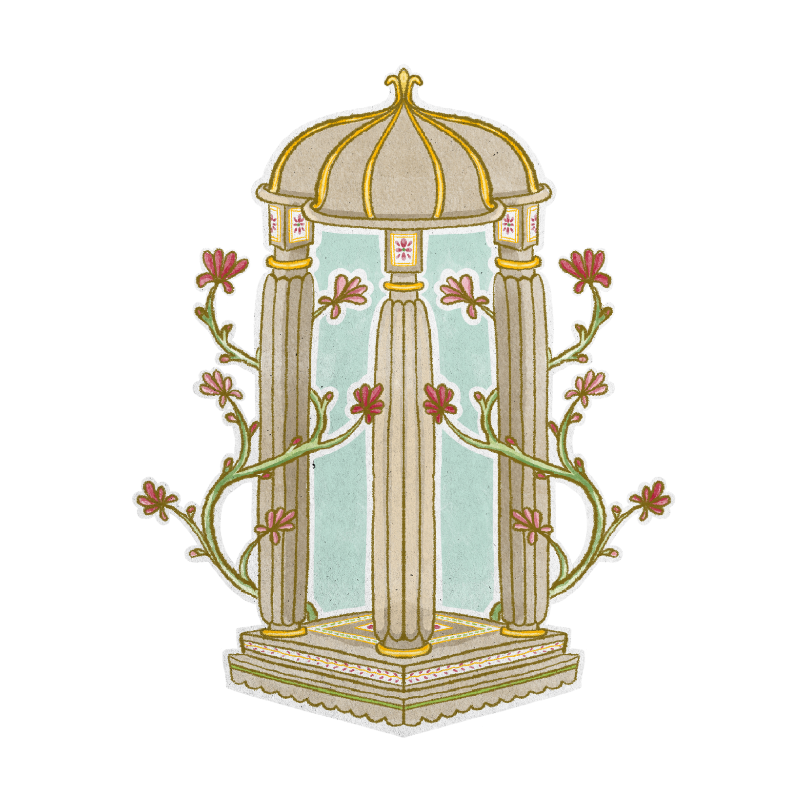 Pool Mosaic 2 inch Sticker Pattern 8 feature image.png