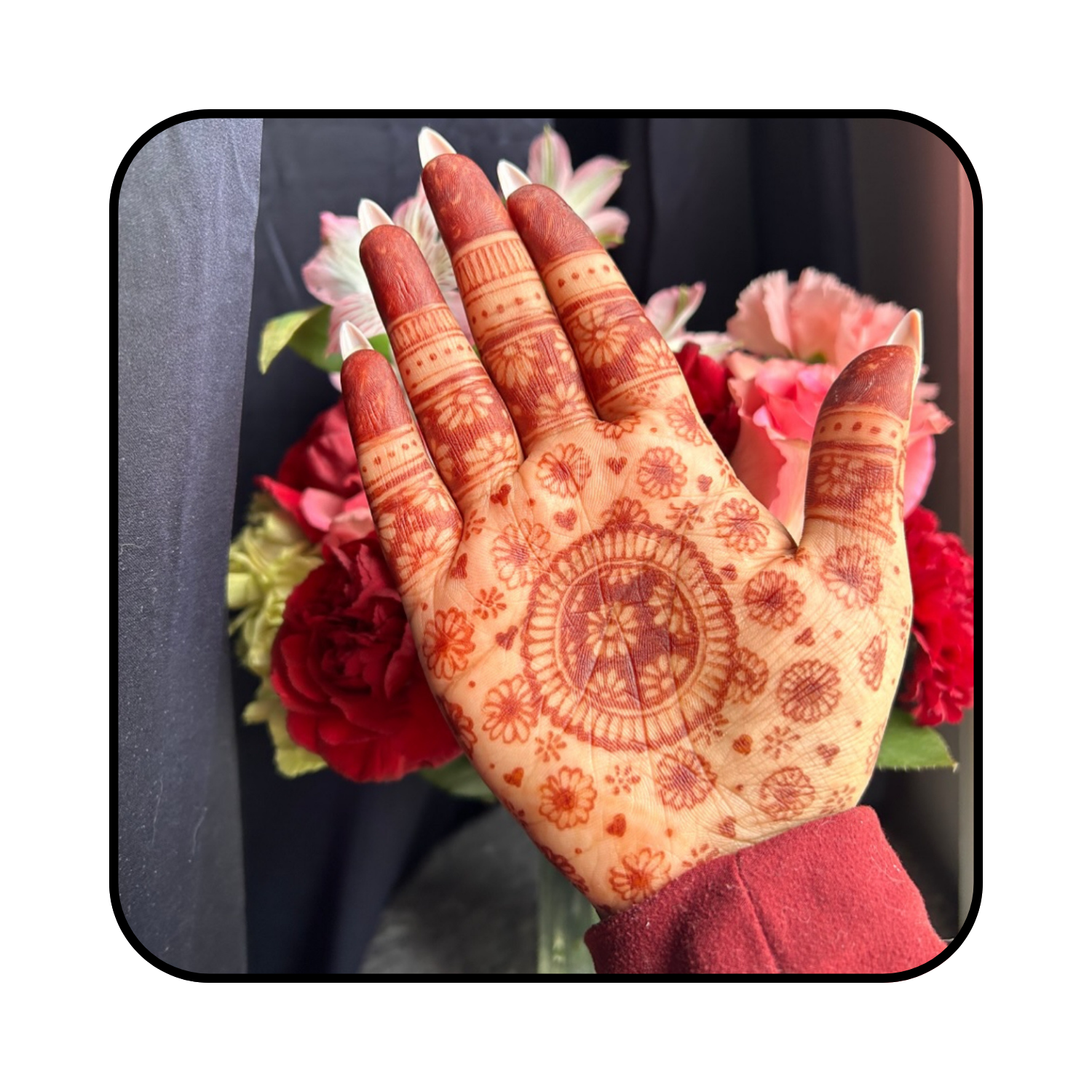 Mehndi on Hand
