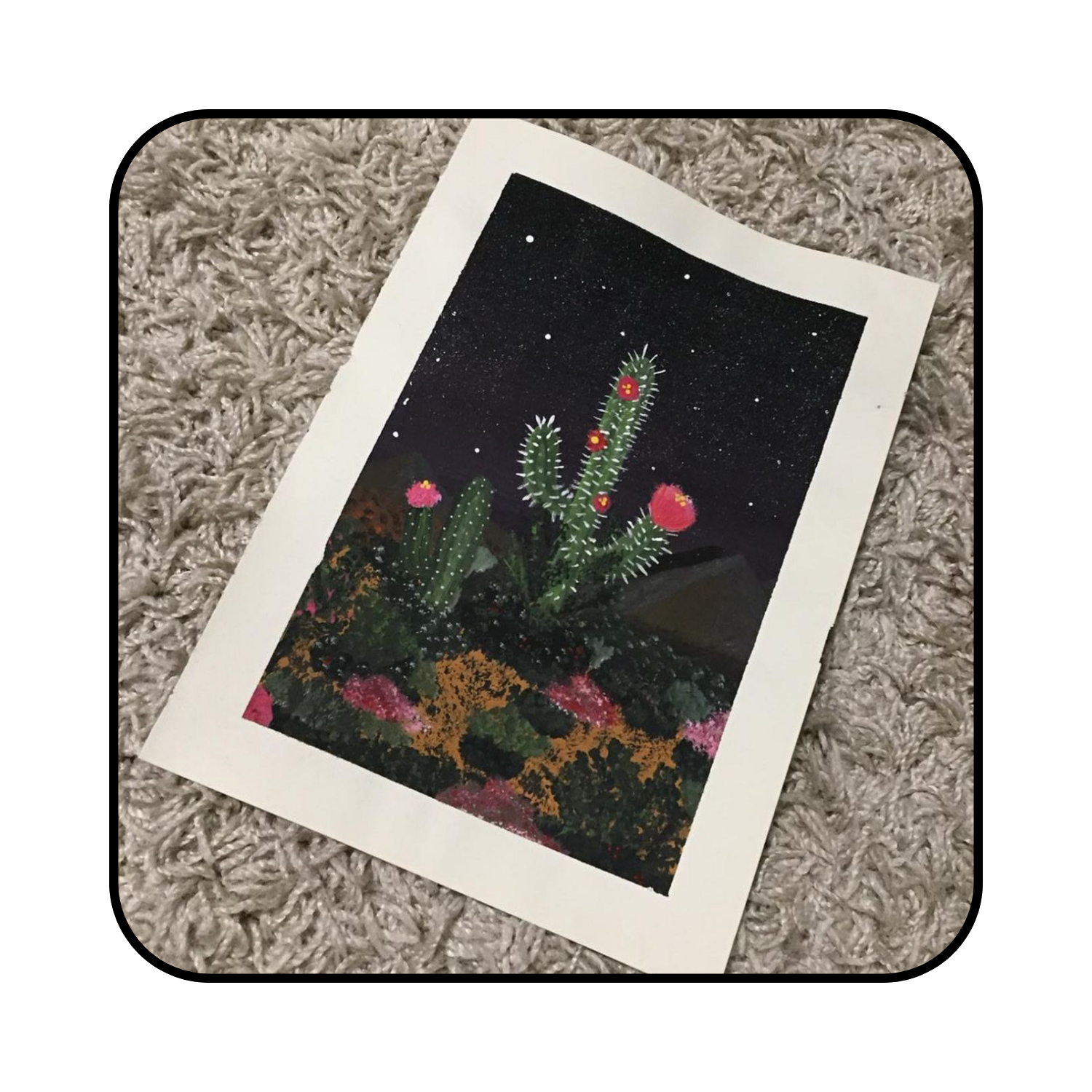 Acrylic on Sketchbook