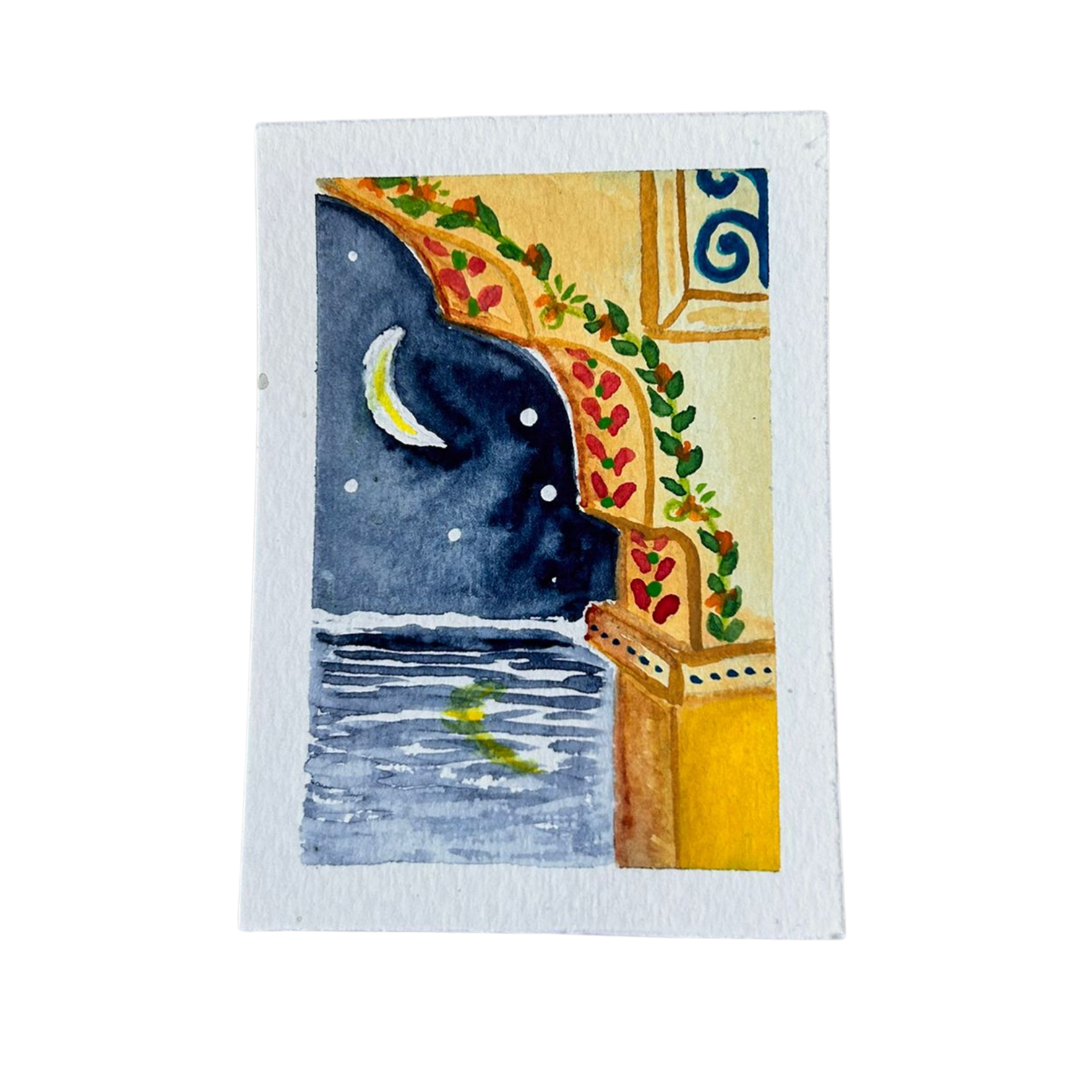Midnight Moon - ACEO Painting