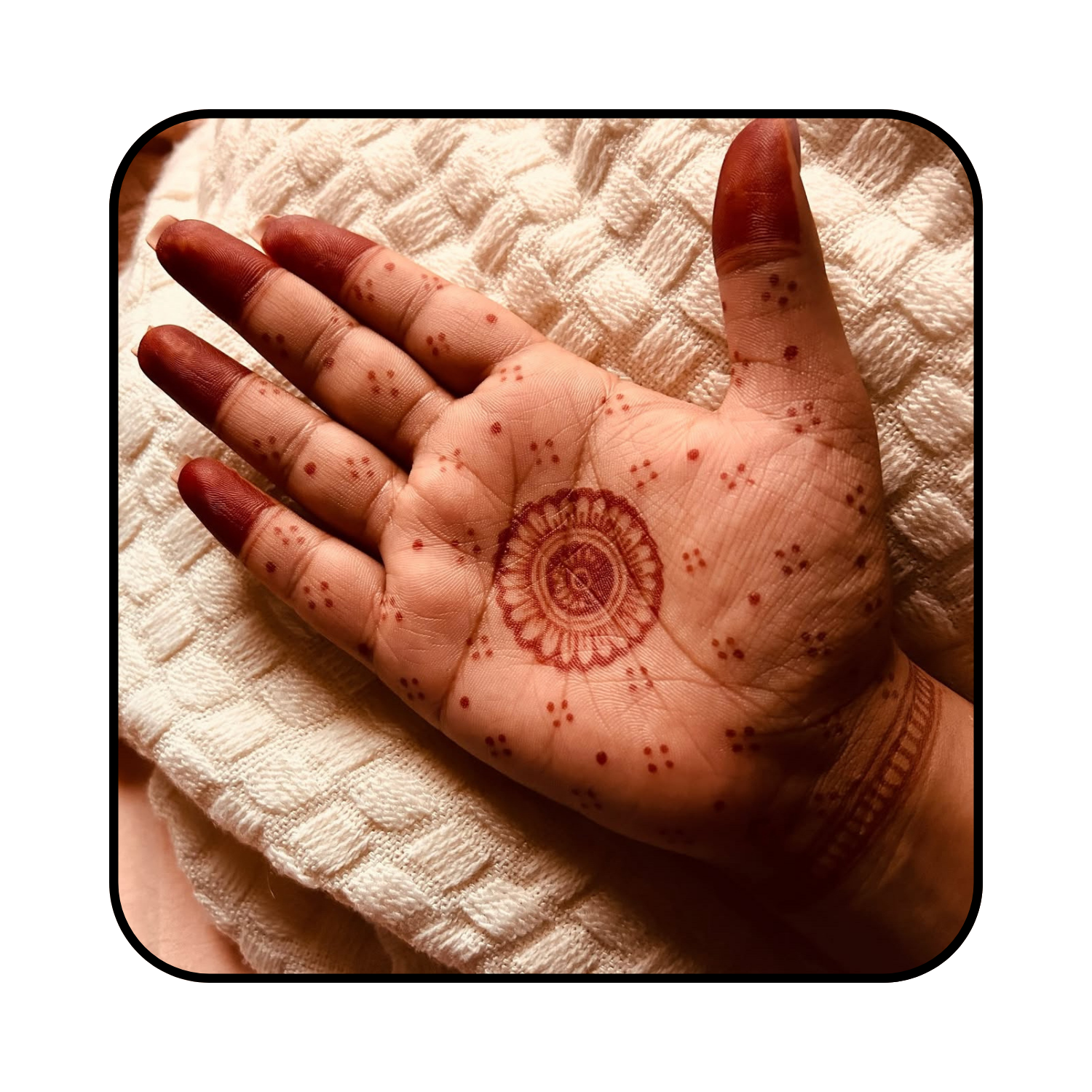Mehndi on Hand