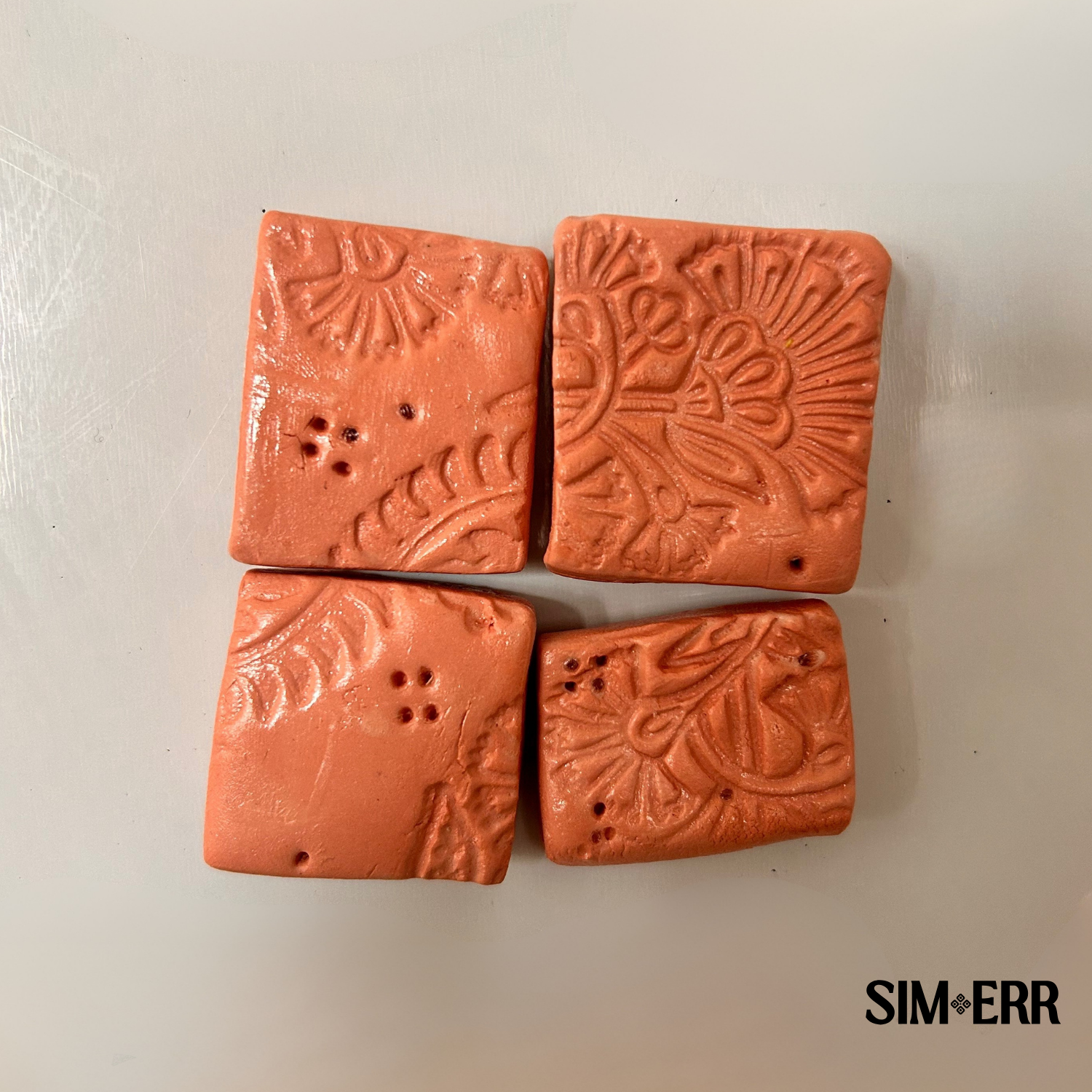 Coral Pink Magnet Set of Four.png