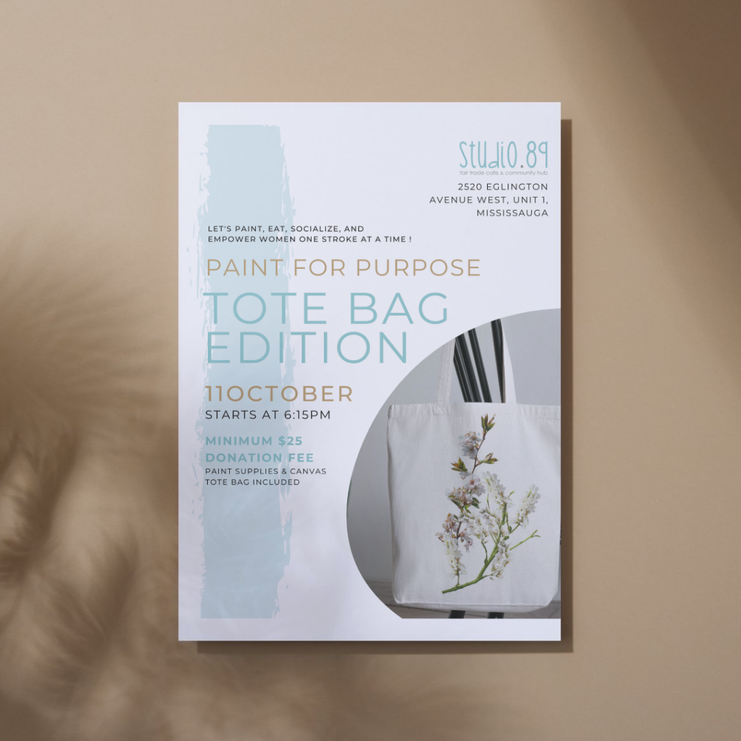 Paint for Purpose: Totebag Edition