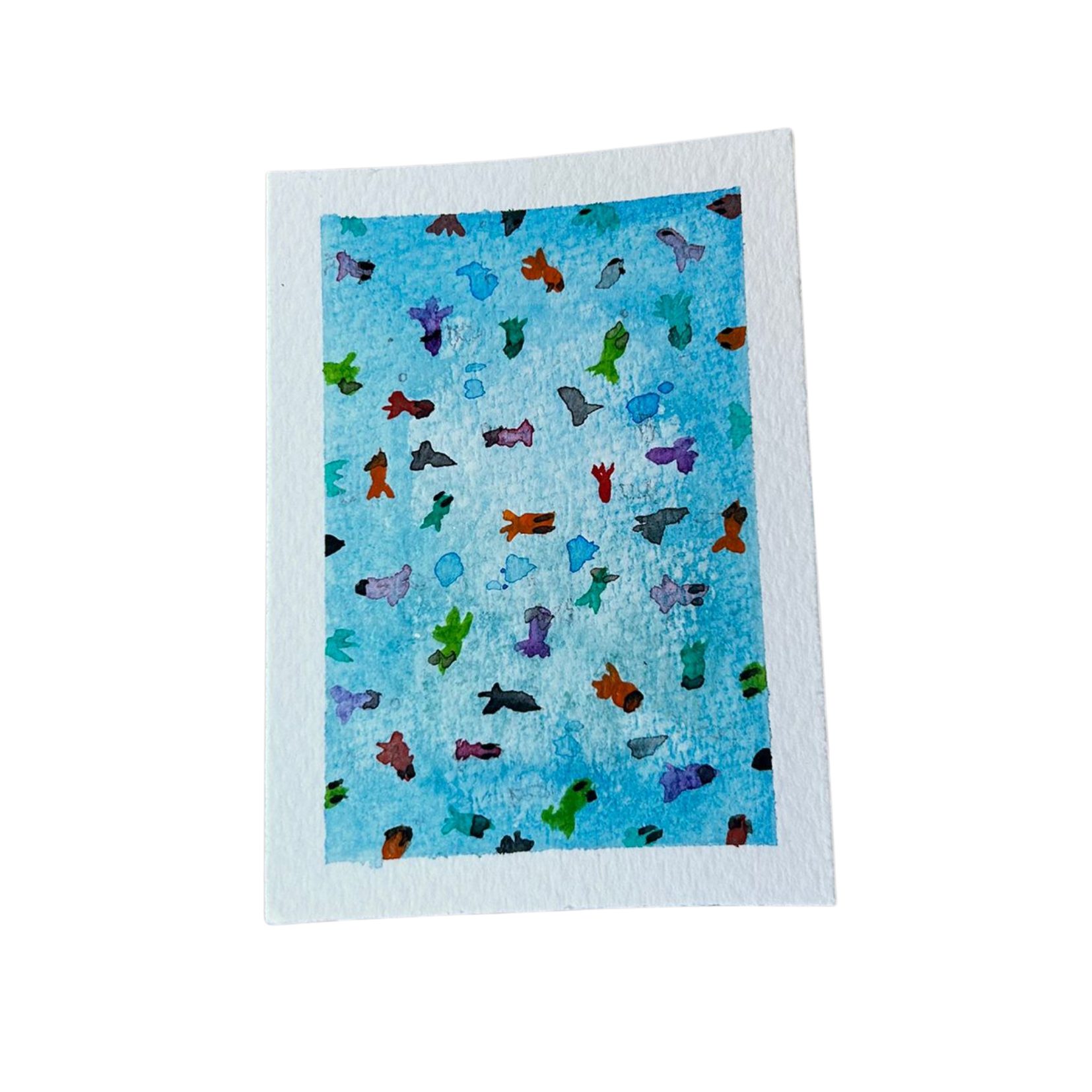 Tropical Fish - ACEO Painting