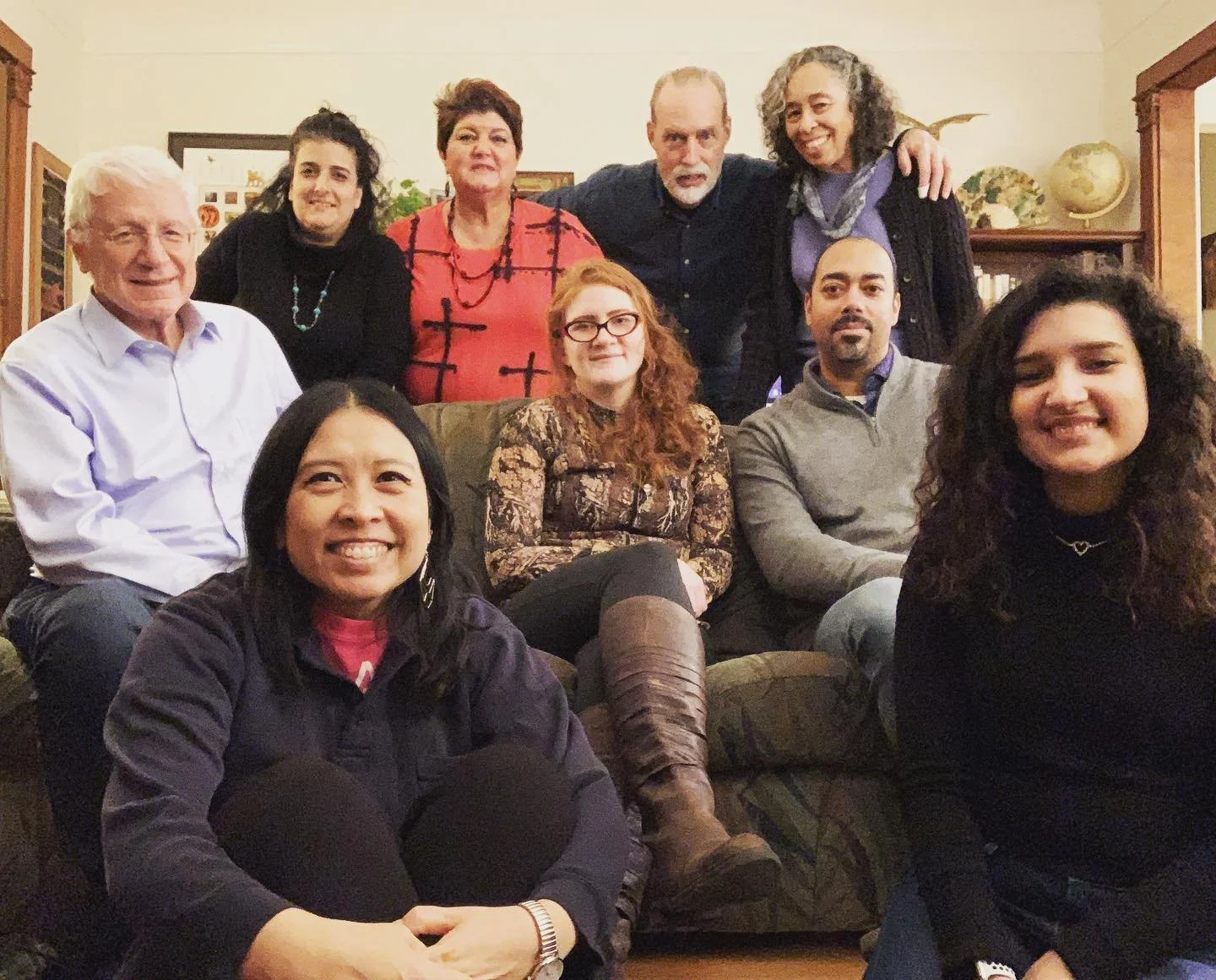 750 wrap party - some of the cast, crew and family of the 750 photo project (Dec. 2019)