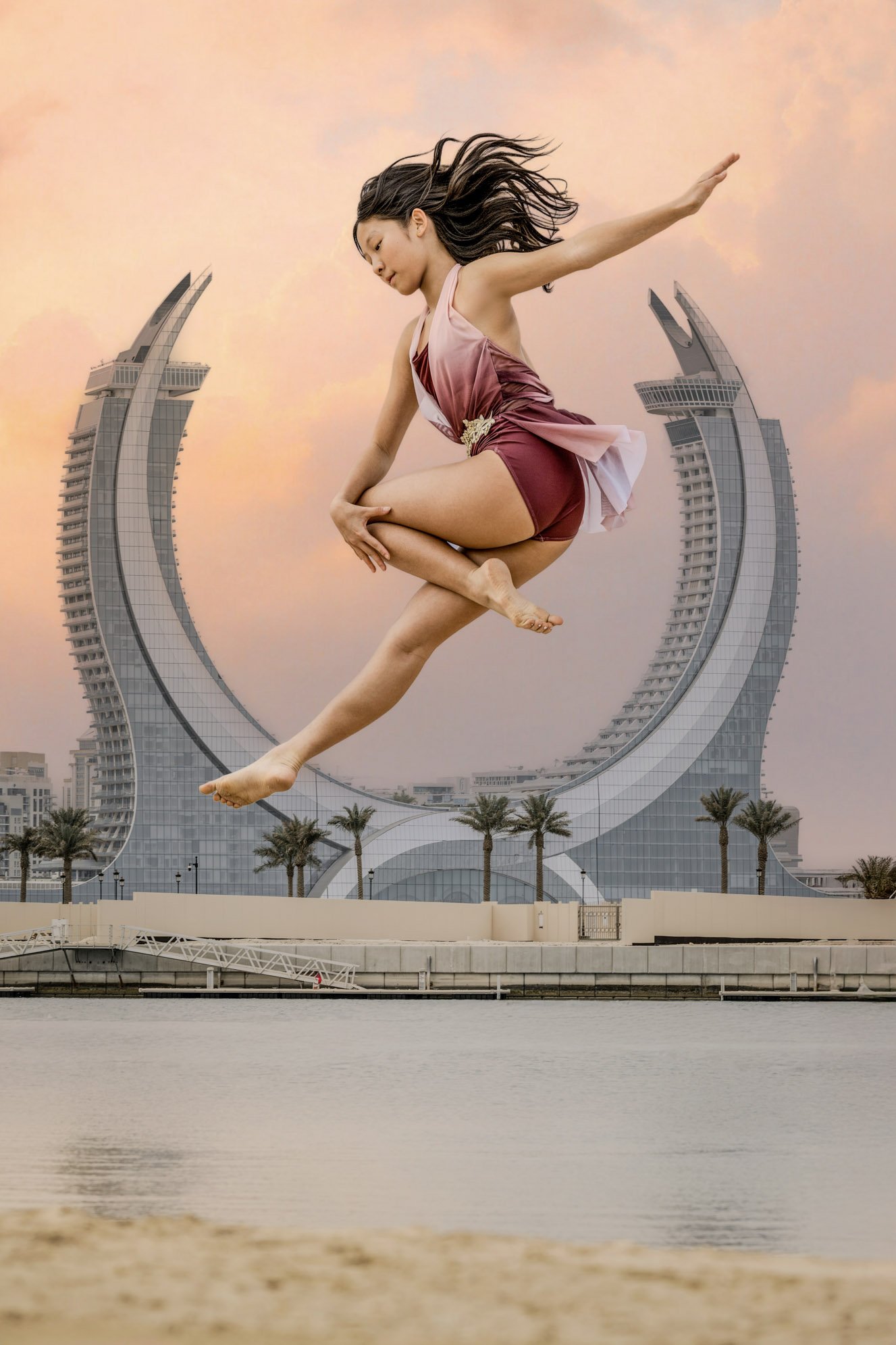 Dance Photography in Doha – Sophie McLaren Dance Company at The Pearl, Qatar
