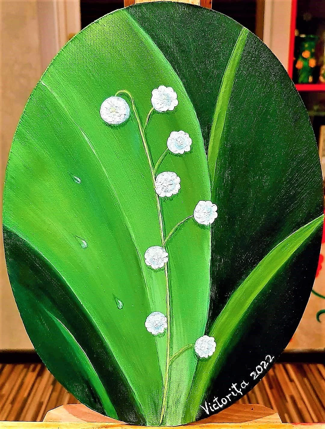 Humble Sweetness, oil on canvas panel, 9x12", 2022