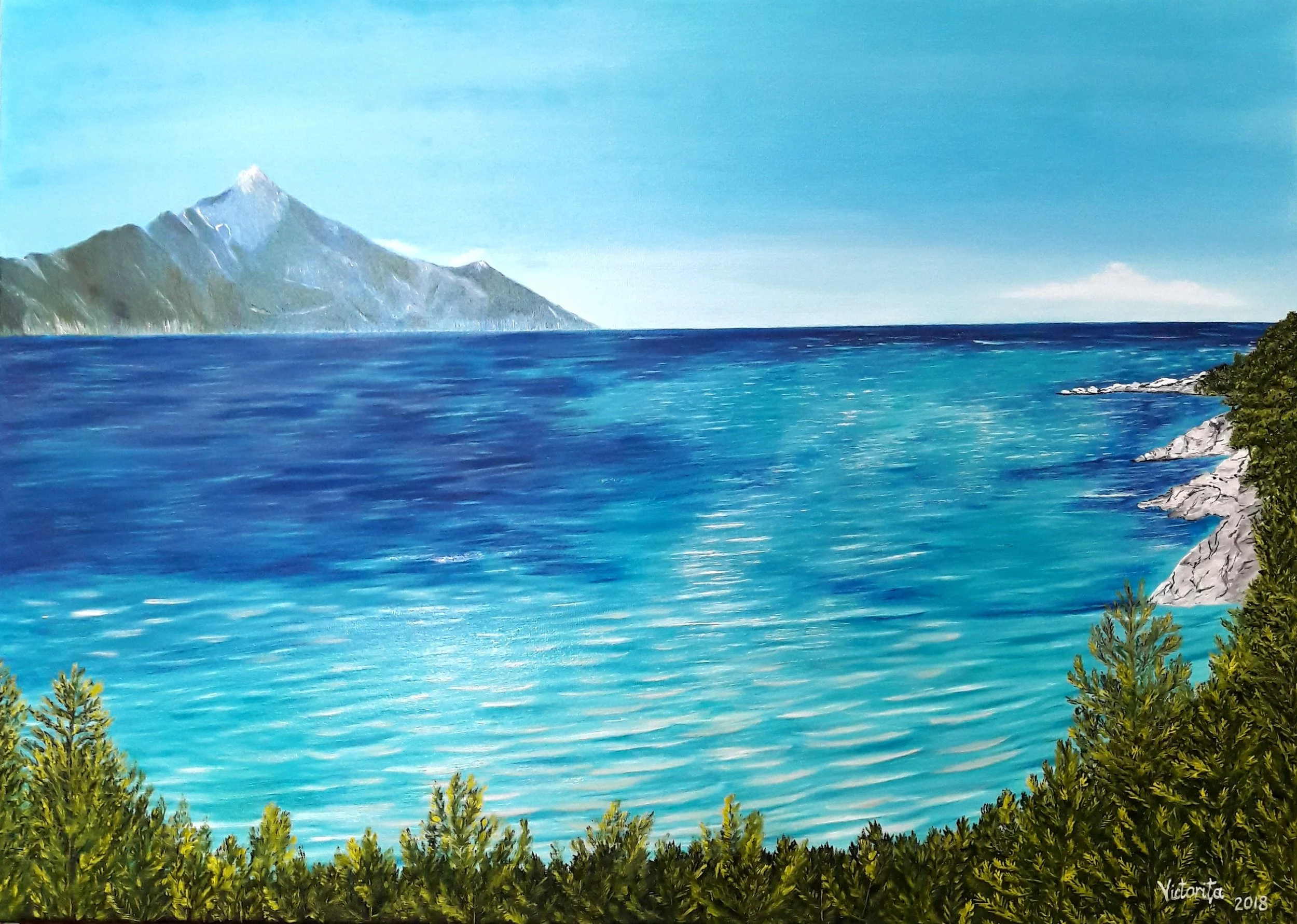 Divine laguna by Victoria Vasilescu 2018.jpg