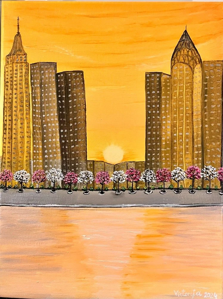 Keep the Harmony, oil on canvas, 12x16", 2024