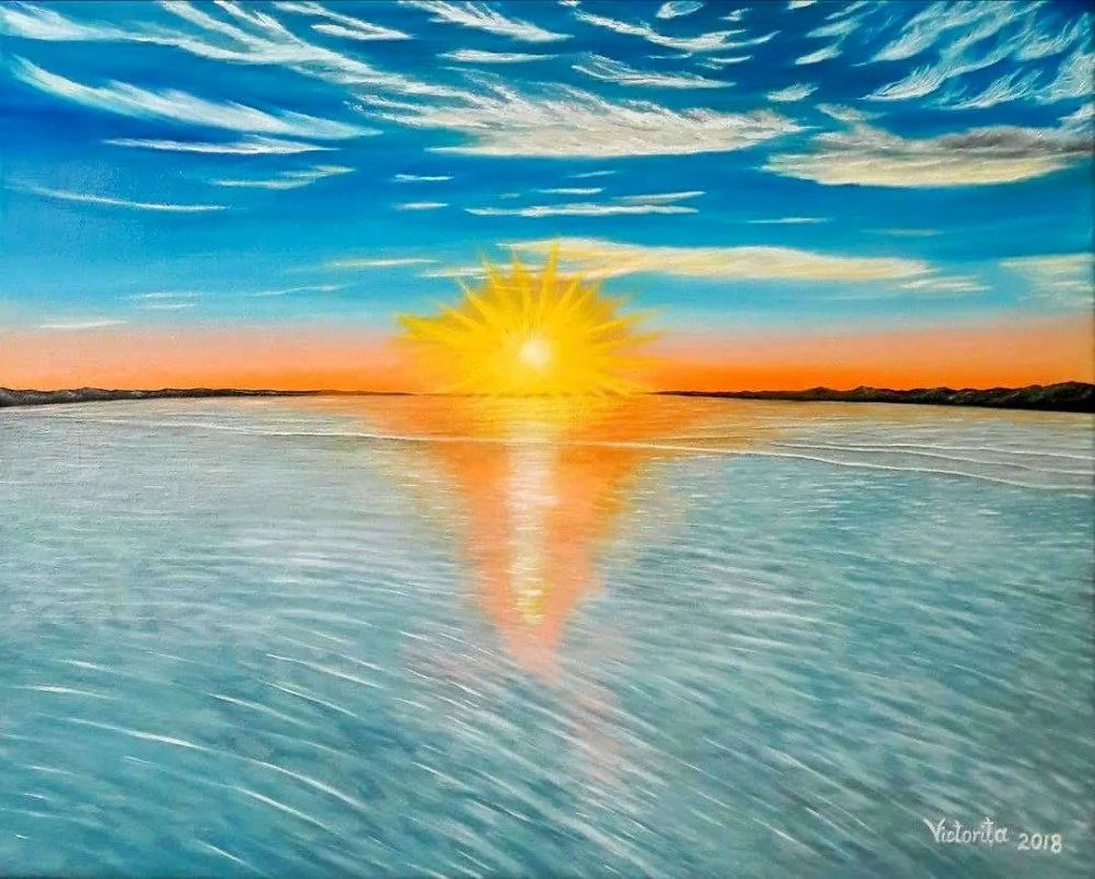 Let the Light Shine In, oil on canvas, 12x16", 2018