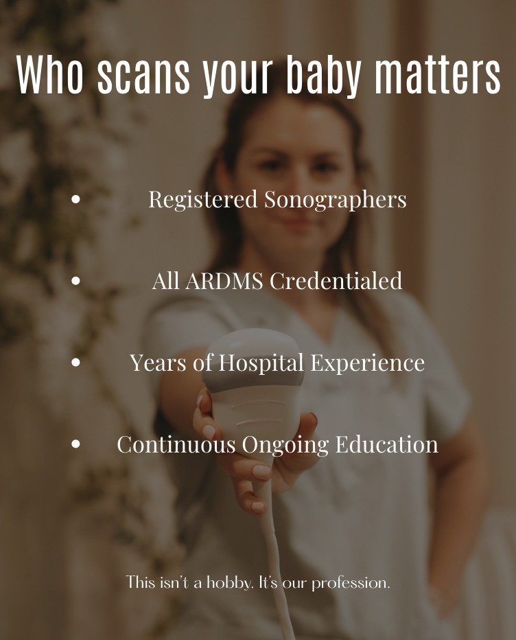 If you are looking for elective ultrasounds this new year, do your research, because who scans your baby matters.🌟

At Prestige Prenatal Imaging, EVERY ultrasound is performed by ARDMS-registered sonographers with years of medical and hospital exper
