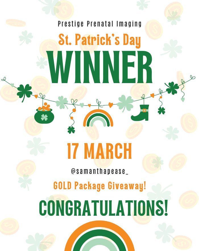 🍀 St. Patrick&rsquo;s Day Giveaway Winner Announcement! 🍀

We&rsquo;re so excited to announce the winner of our St. Patty&rsquo;s Day Giveaway! 🎉

✨ Congratulations @samanthapease_! ✨
You&rsquo;ve won our Gold Package and we can&rsquo;t wait to se