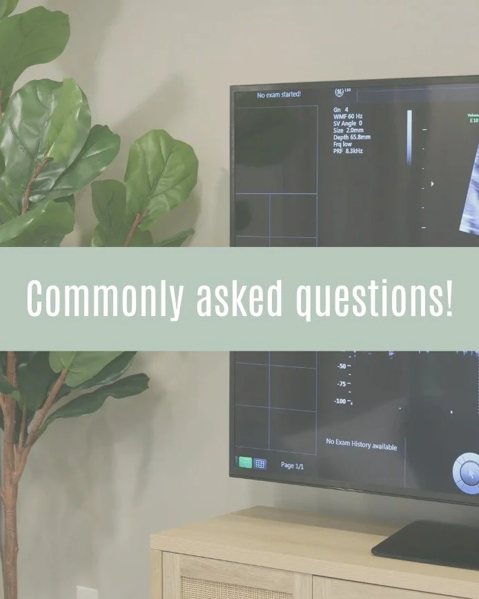 💬 Commonly Asked Questions 💬

We know pregnancy comes with a lot of questions &mdash; and we&rsquo;re here to help every step of the way 💕

From safety to understanding the difference between 3D and 4D ultrasounds, we want you to feel confident, i