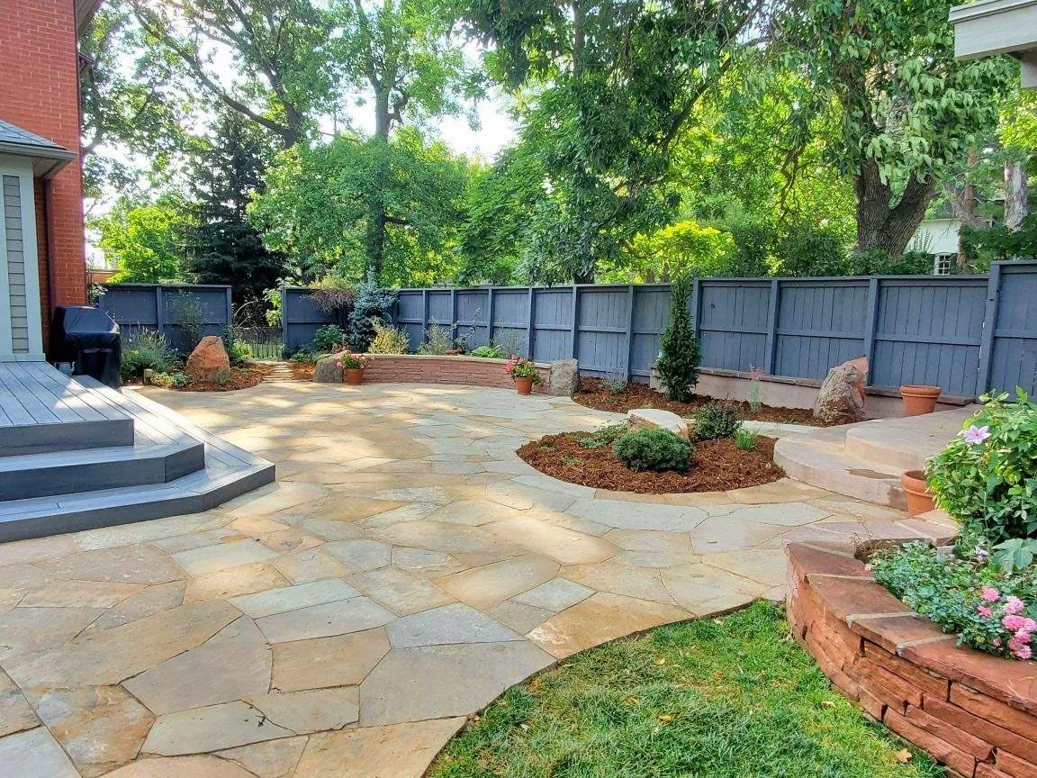 Boulder Landscape & Design Flagstone Patio