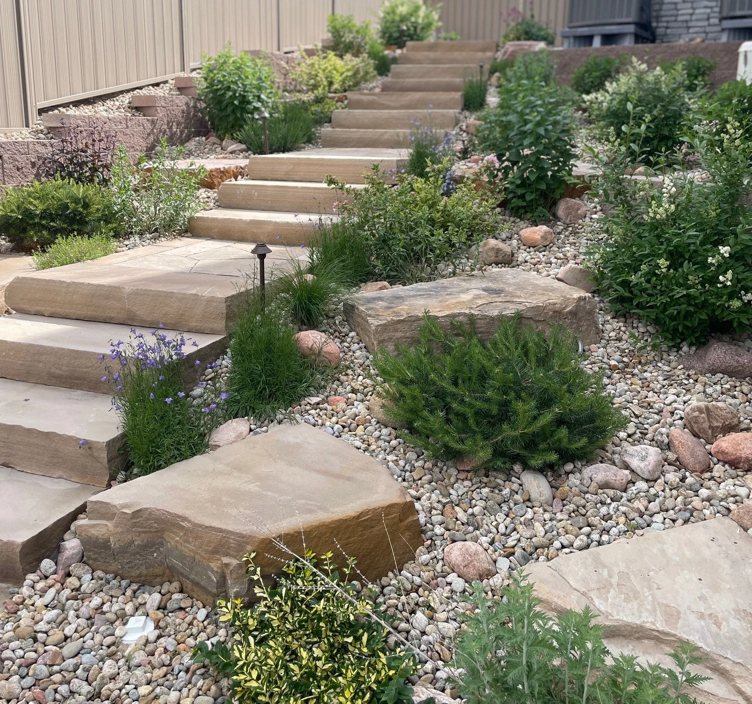 Fire resistant landscape design