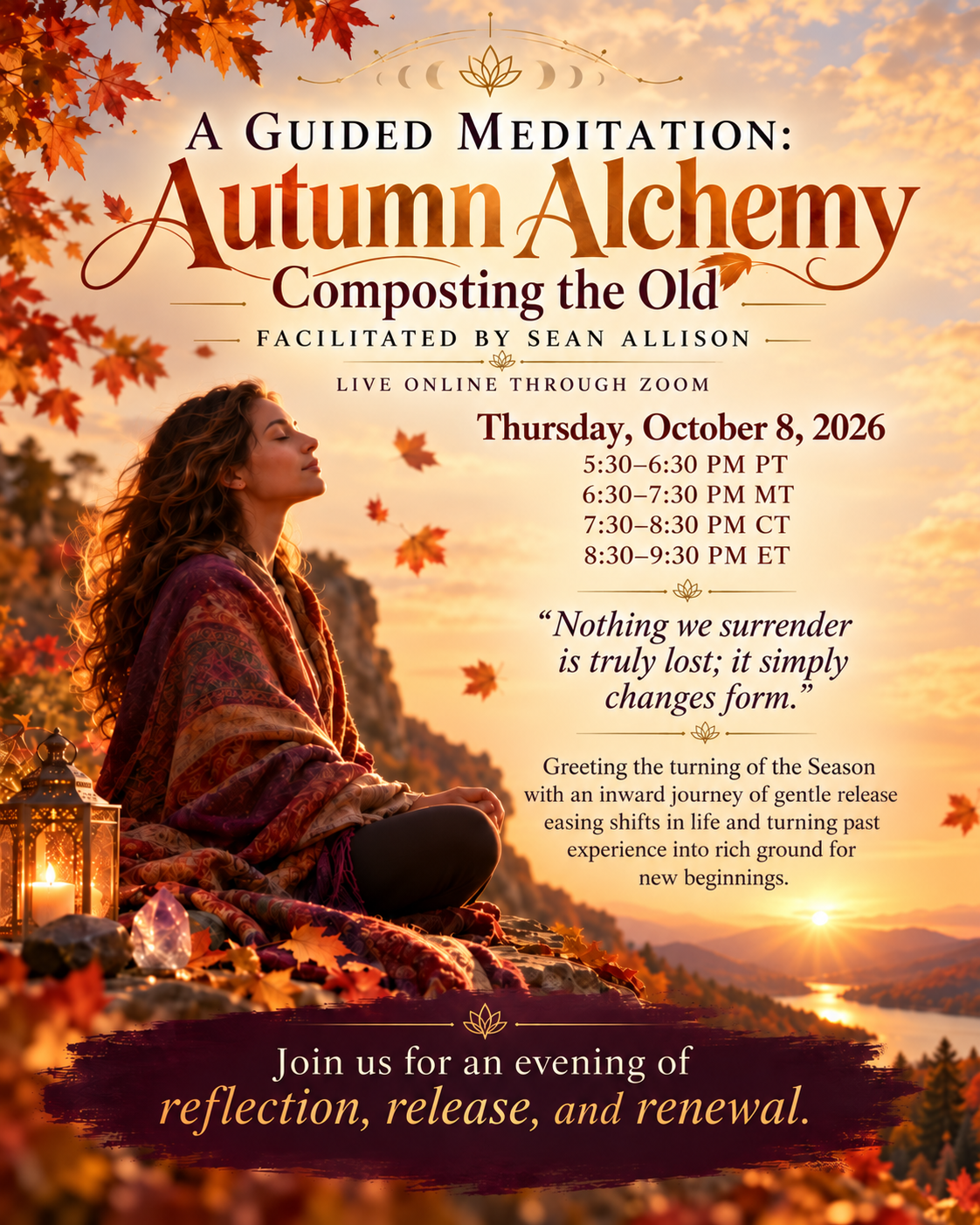 A Guided Meditation: Autumn Alchemy