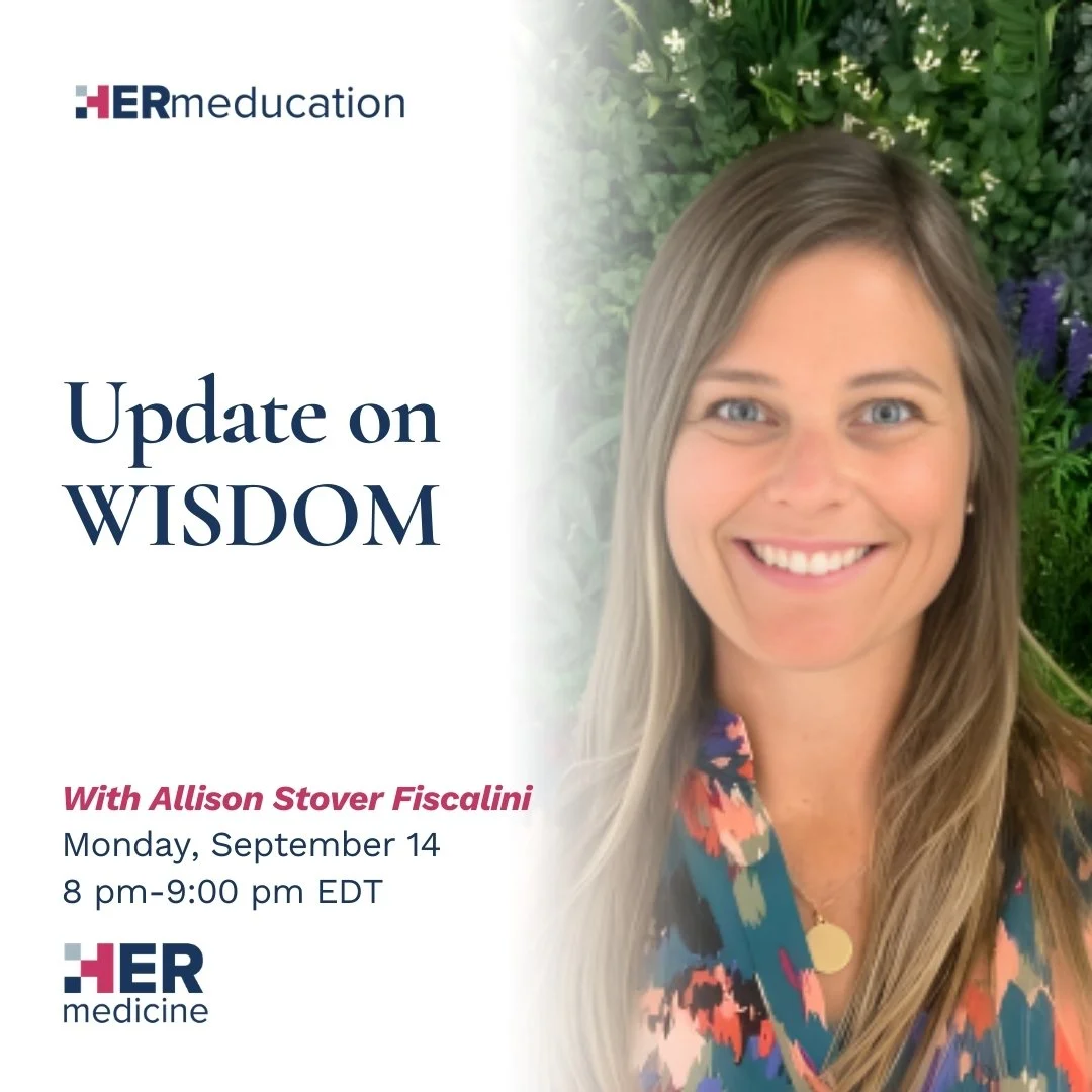 Update on WISDOM - Allison Stover Fiscalini, MPH