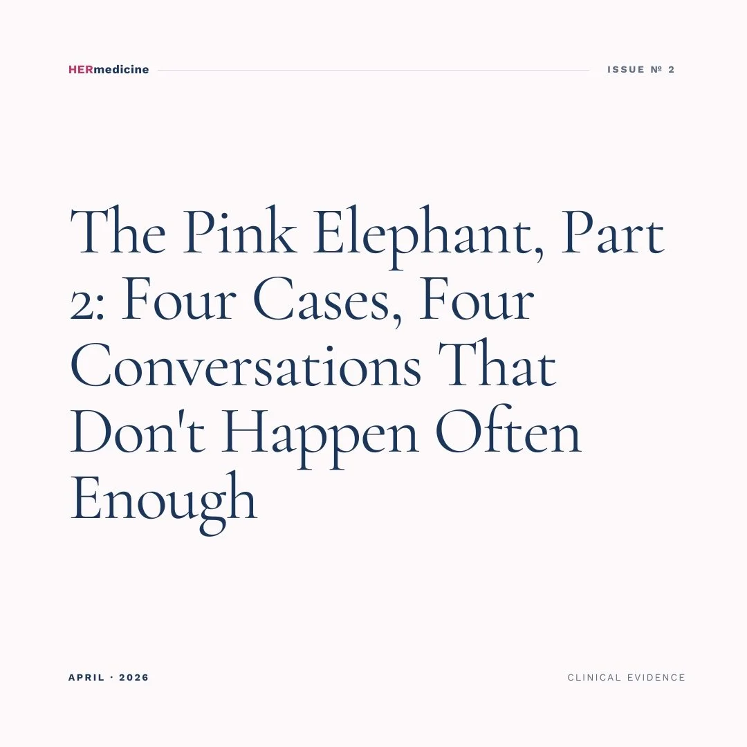 The Pink Elephant, Part 2: Four Cases, Four Conversations That Don't Happen Often Enough