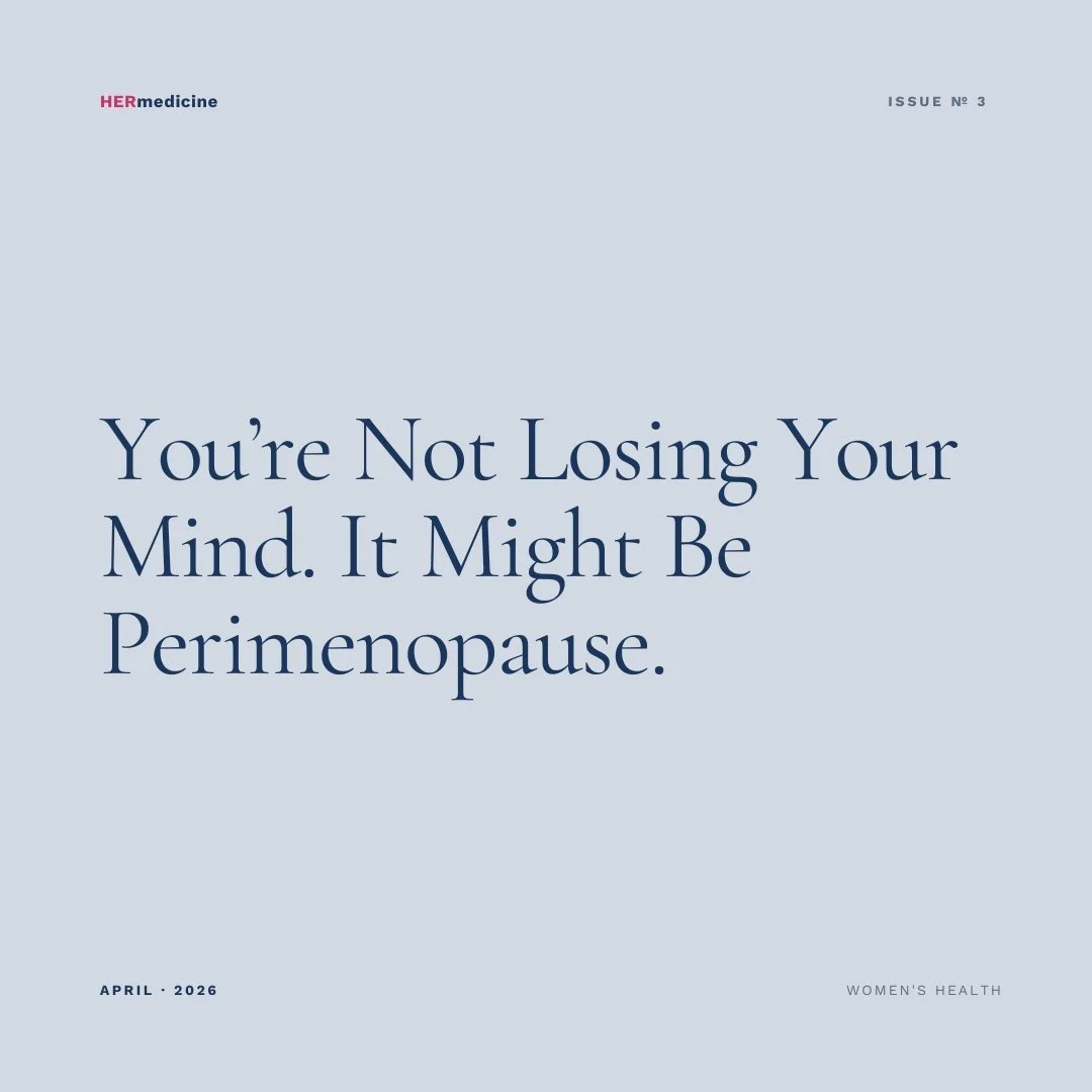 You’re Not Losing Your Mind. It Might Be Perimenopause.