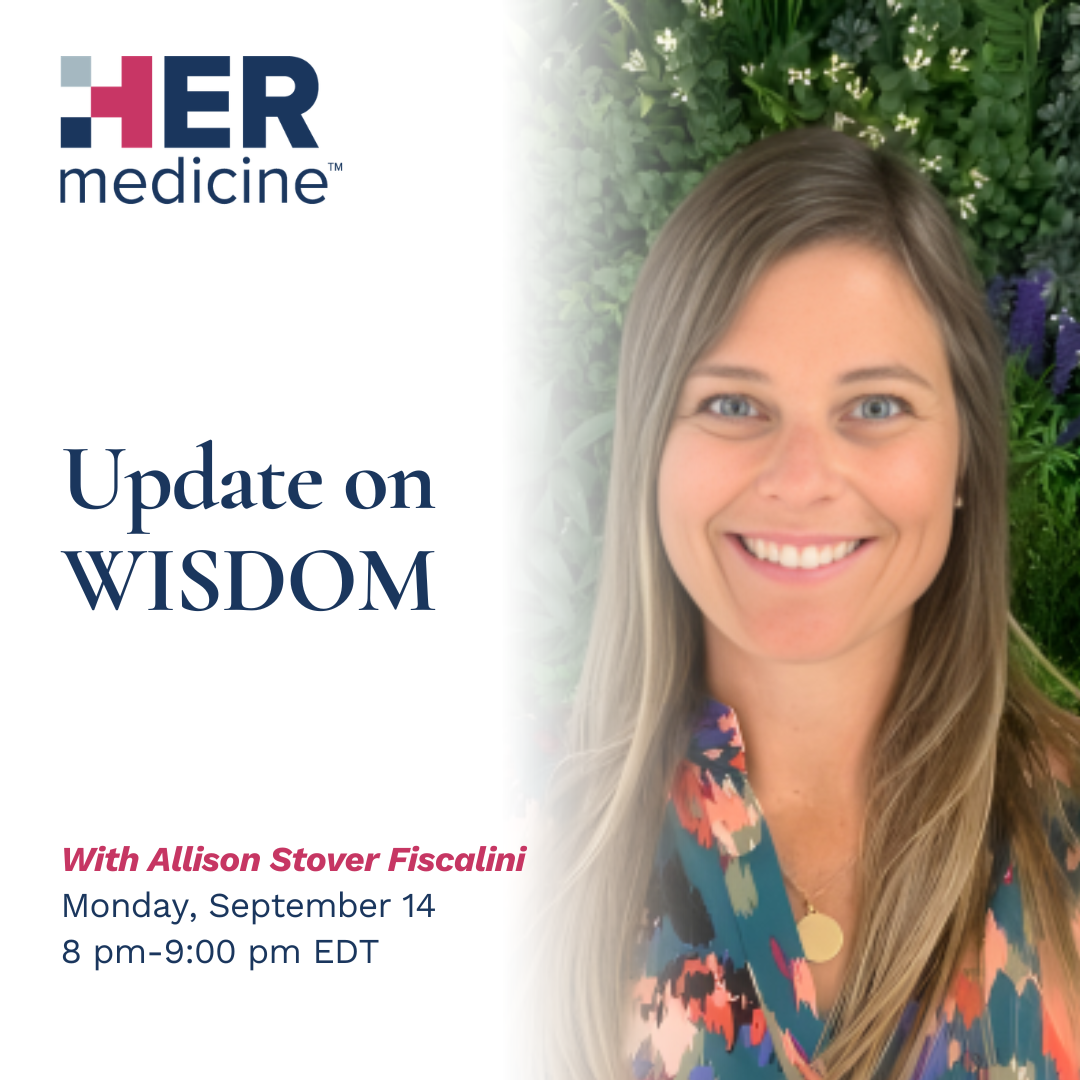 Update on WISDOM - Allison Stover Fiscalini, MPH