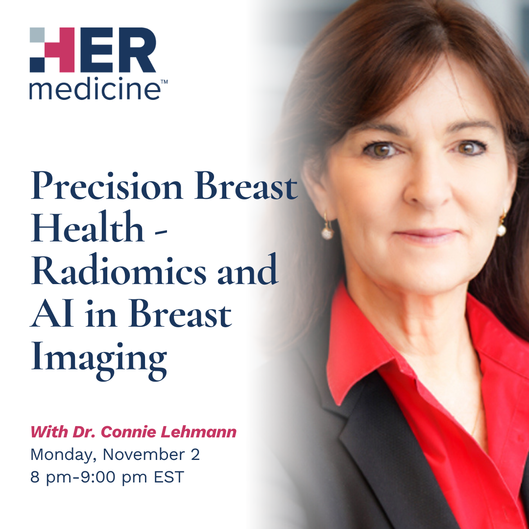 Precision Breast Health - Radiomics and AI in Breast Imaging - Connie Lehman, MD, PhD