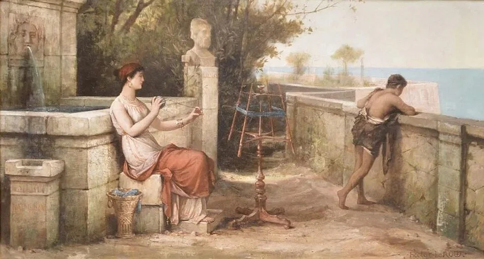 Hector_Leroux--Penelope_and_Telemachus-3.jpg