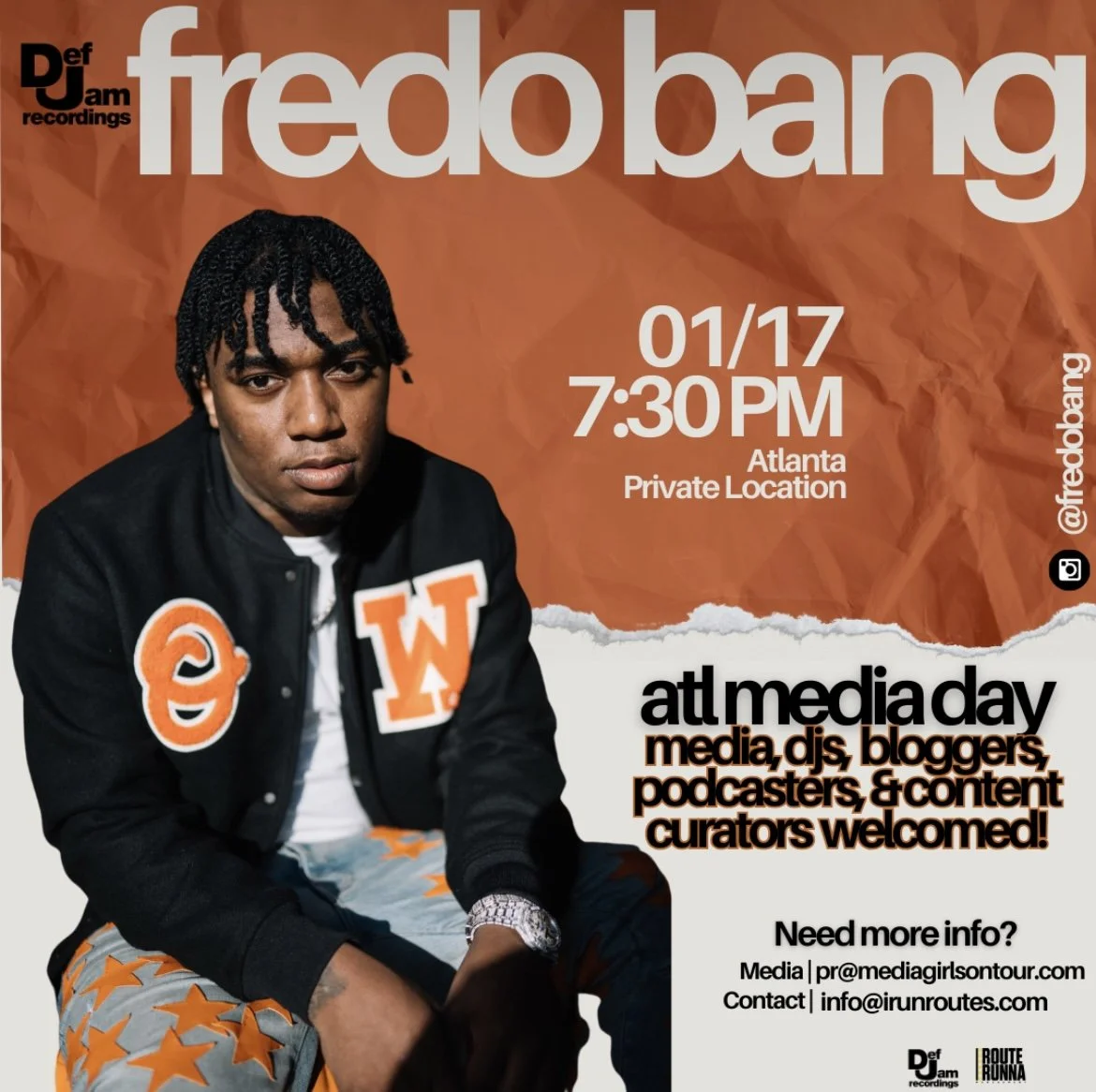 Fredo Bang Media Day