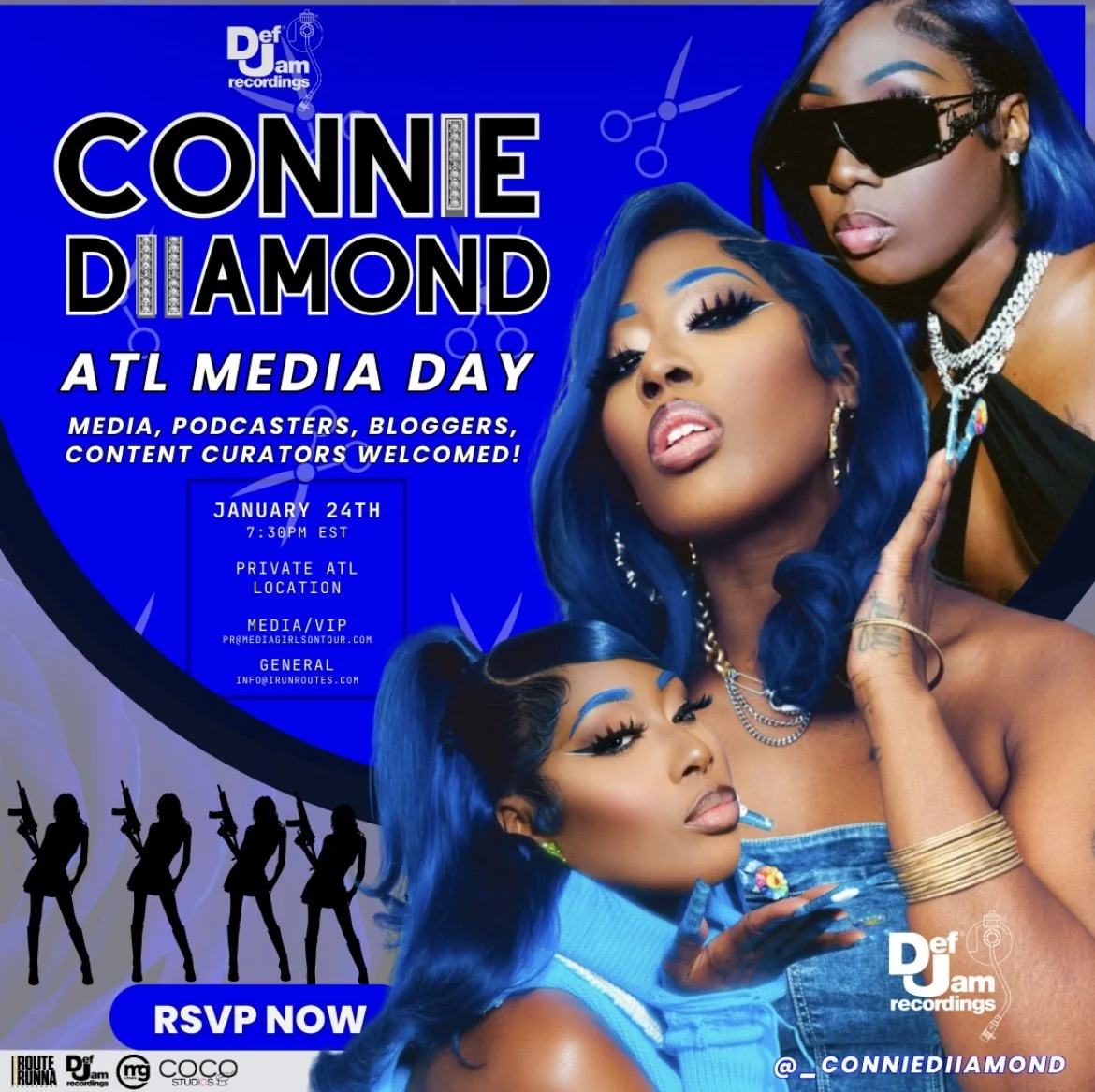 Connie Diamond Media Day