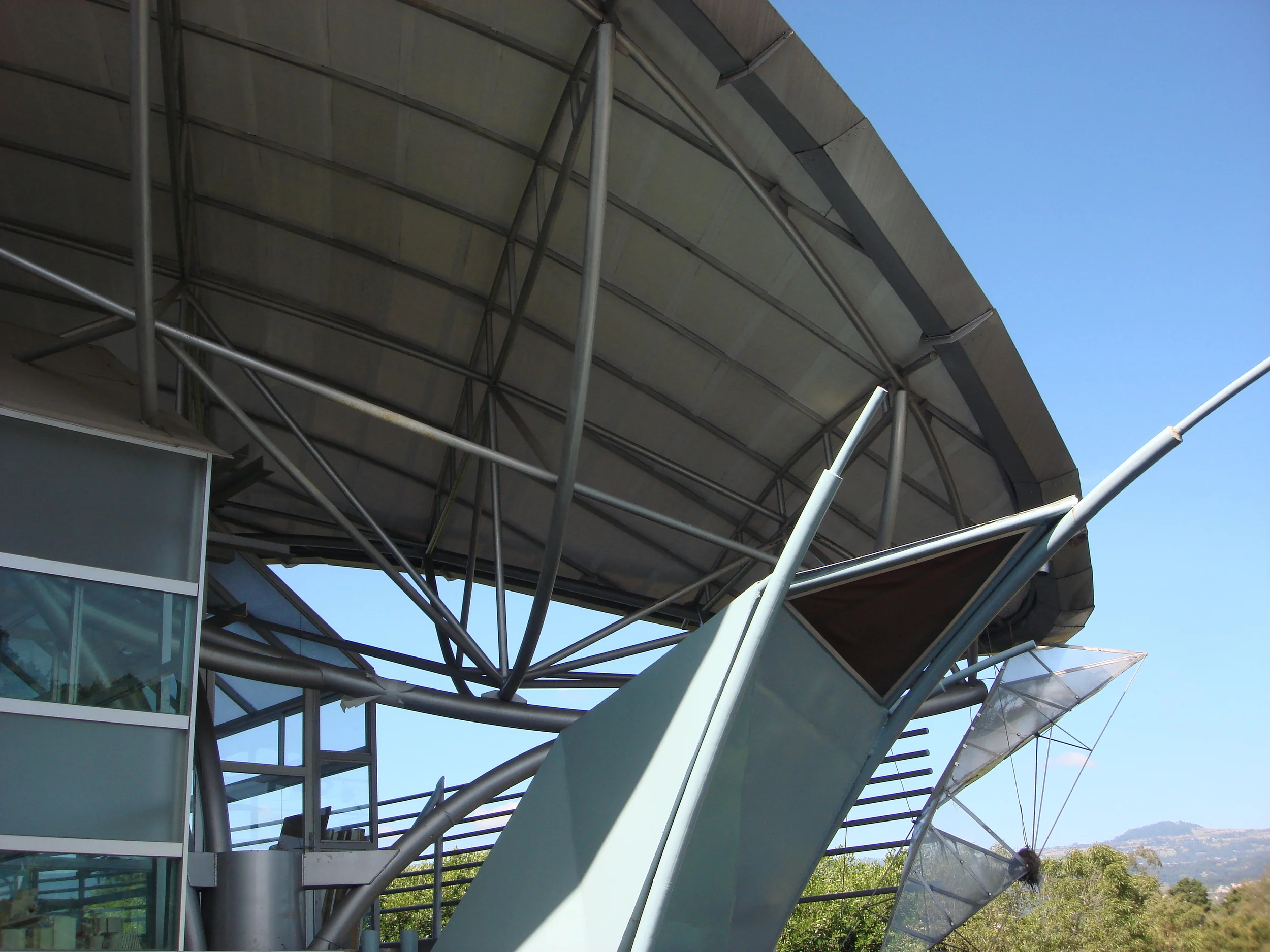 Close-up de la construcción