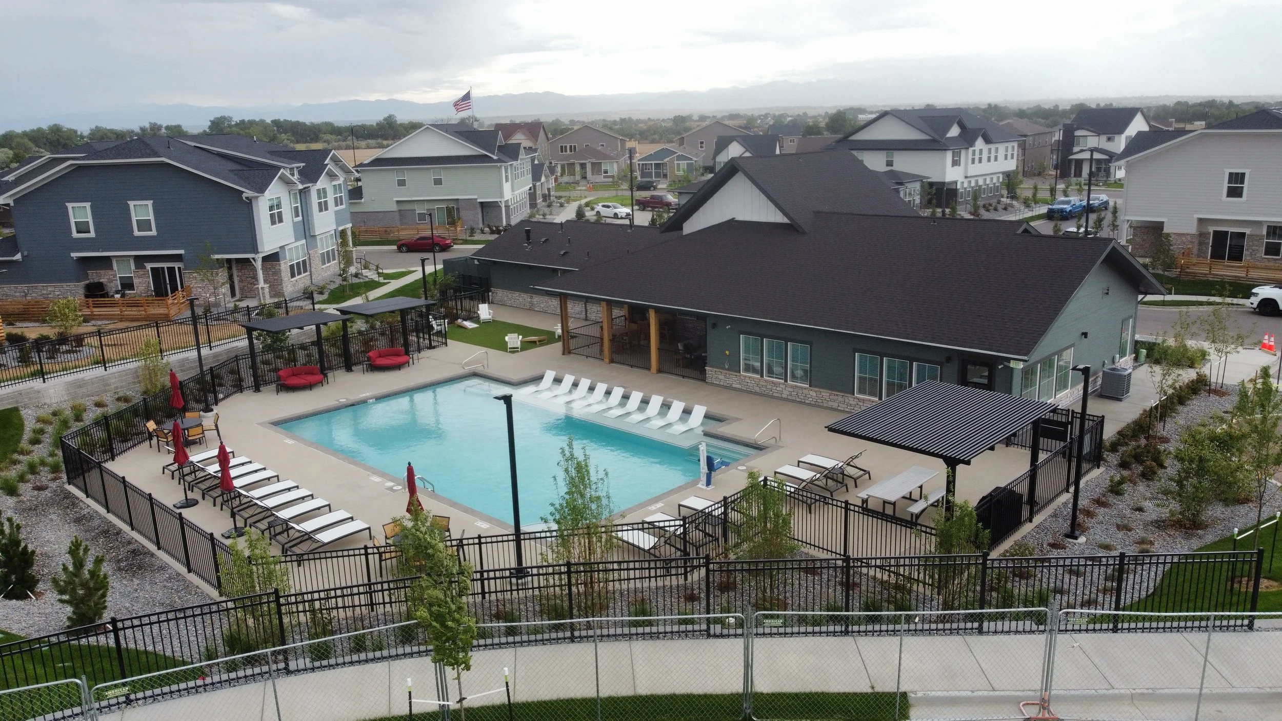 aerial view of amenities