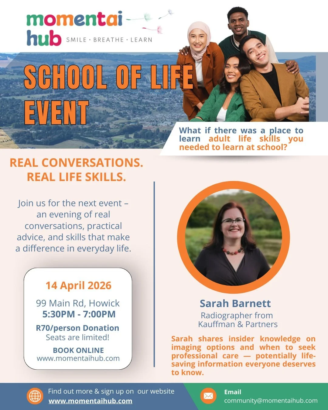 Take control of your health &mdash; it could save your life. 💗

Join us for an empowering School of Life workshop with Sarah Barnett, senior radiographer at Kauffman &amp; Partners, as she shares practical insight into breast self-examination and ea