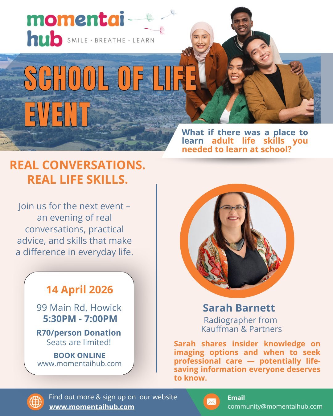 Take control of your health &mdash; it could save your life. 💗

Join us for an empowering School of Life workshop with Sarah Barnett, senior radiographer at Kauffman &amp; Partners, as she shares practical insight into breast self-examination and ea