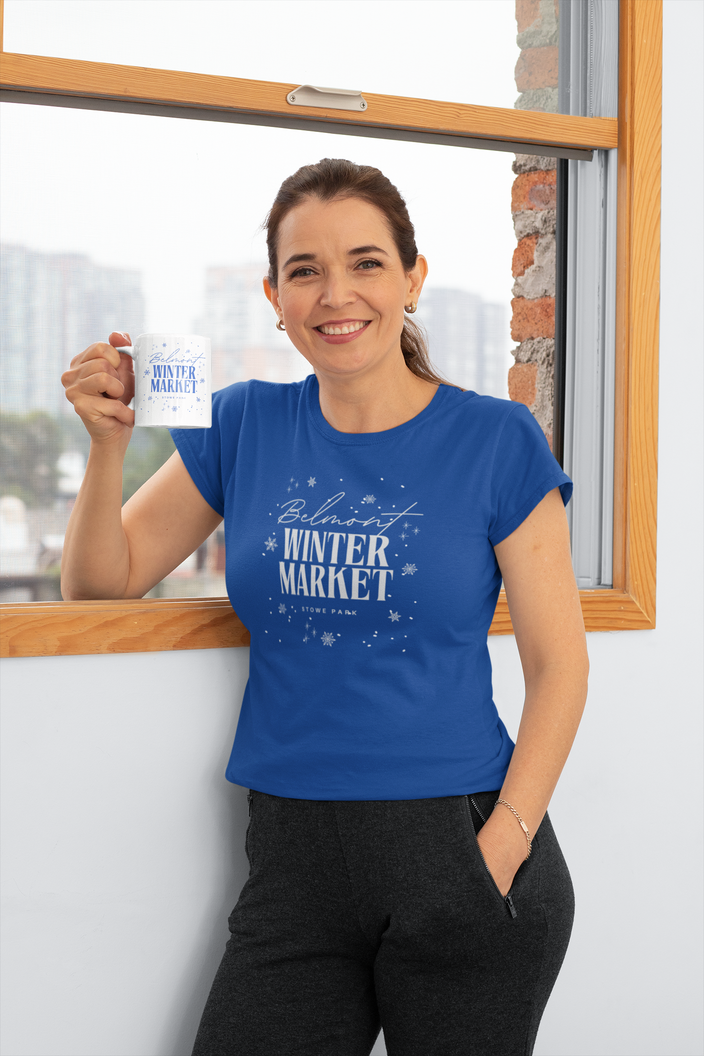 Belmont Winter Market Women’s Softstyle T-Shirt