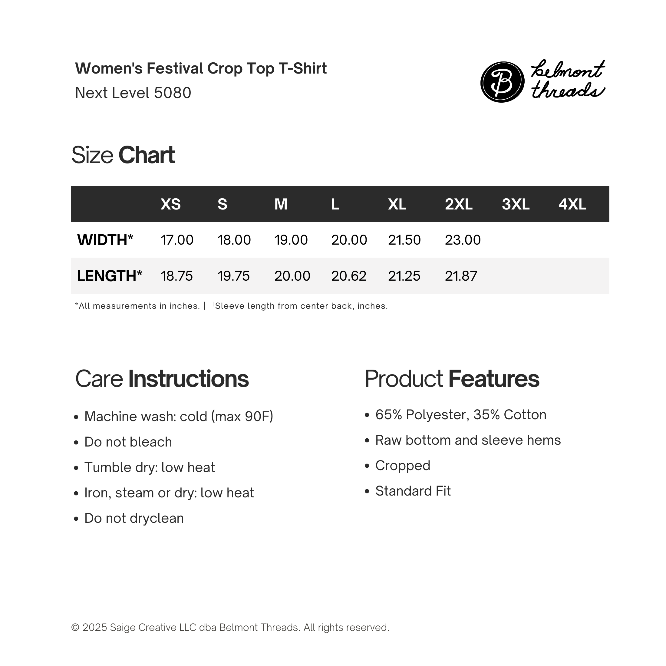 Women's Festival Crop Top T-Shirt Next Level 5080.png