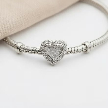 Halo Heart Charm