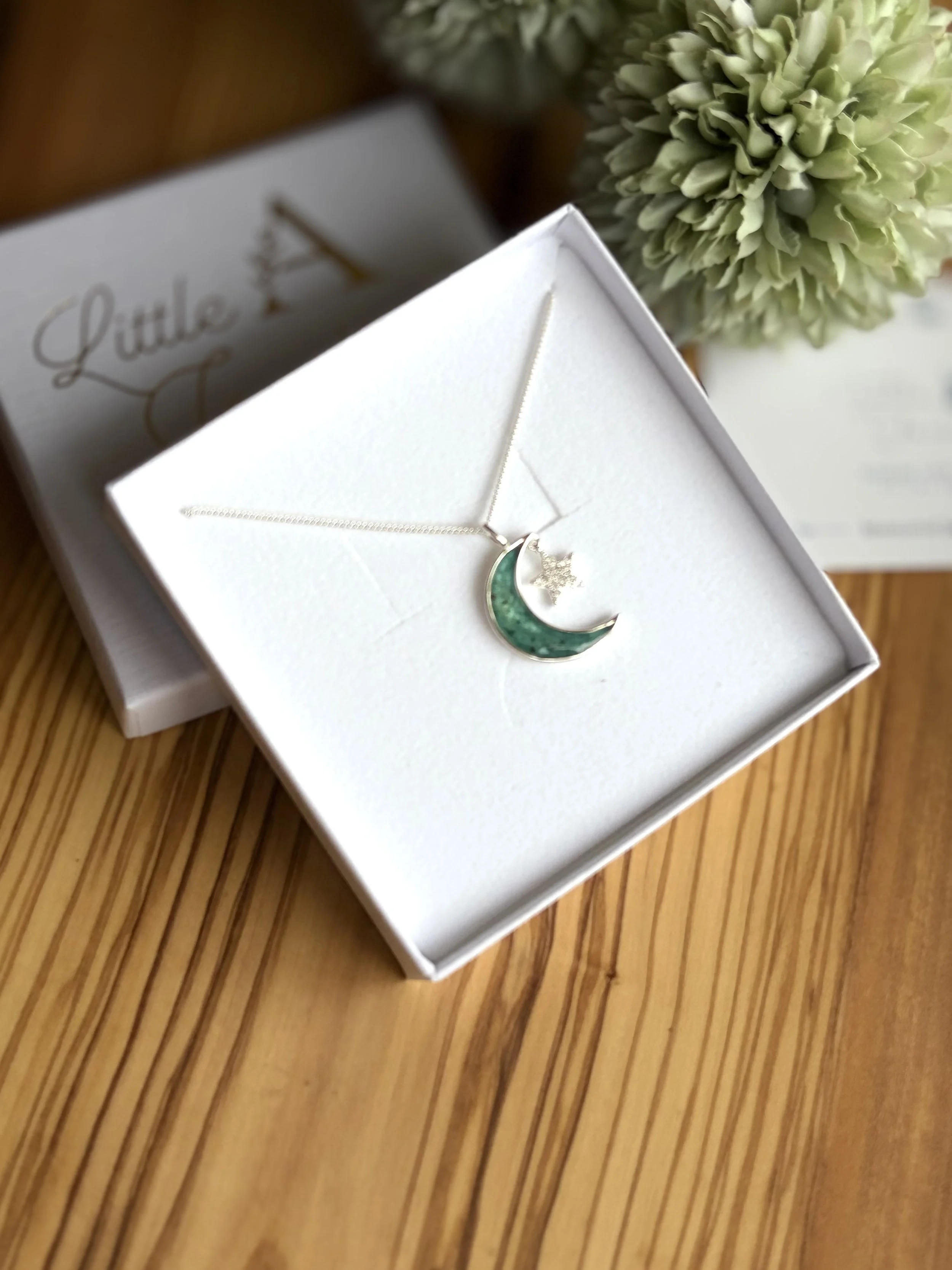 Moon & Star Pendant