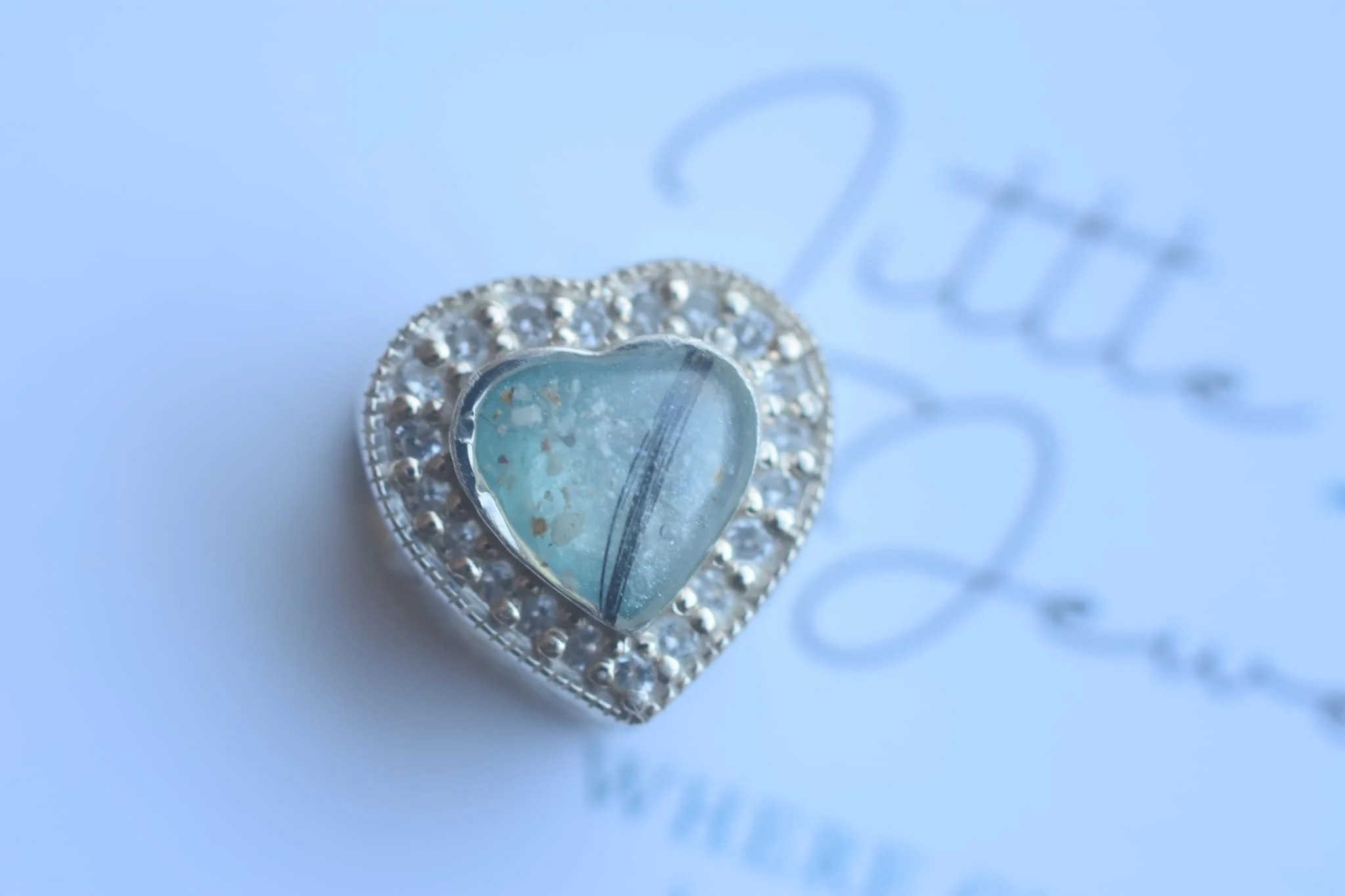 Halo Heart Charm