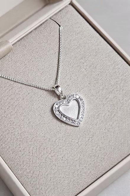 Halo Heart Pendant