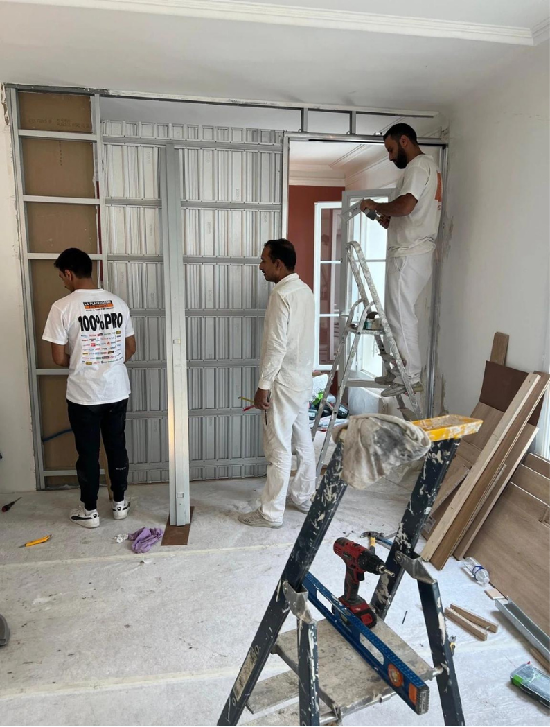 travaux de rénovation intérieure