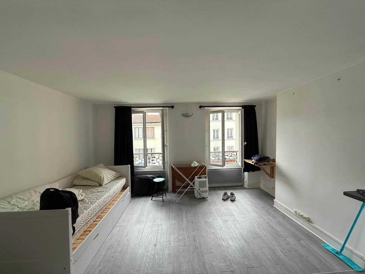 peinture salon blanc