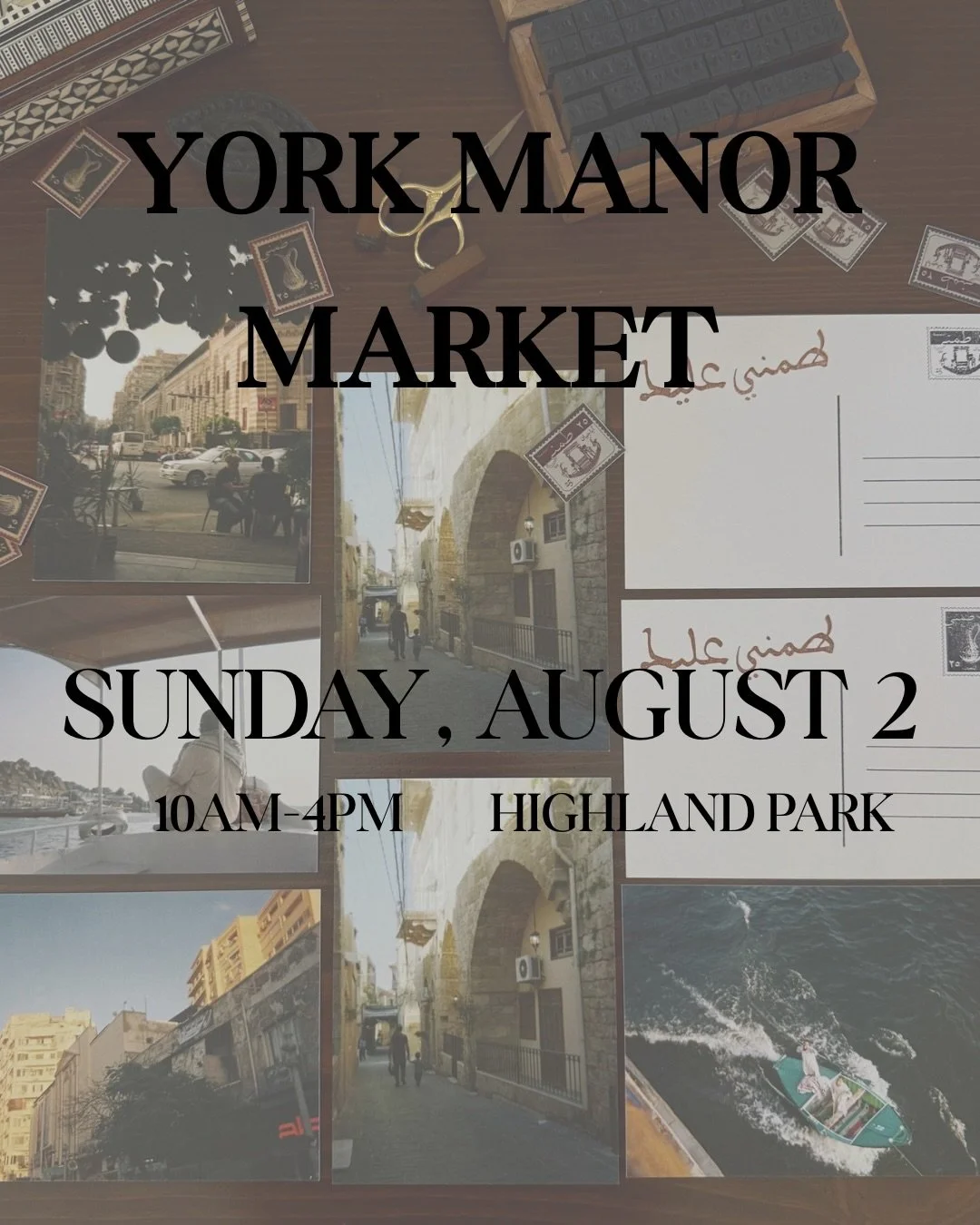 shop tammini alek in person this sunday!

so excited to be joining @yorkmanormarket 
come browse the postcard collection, exclusive prints from egypt and lebanon, and custom stickers!

see you there <3