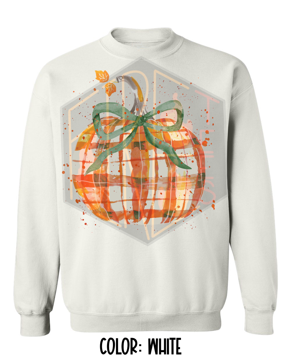 Pumpkin 6 Gildan Crew Neck