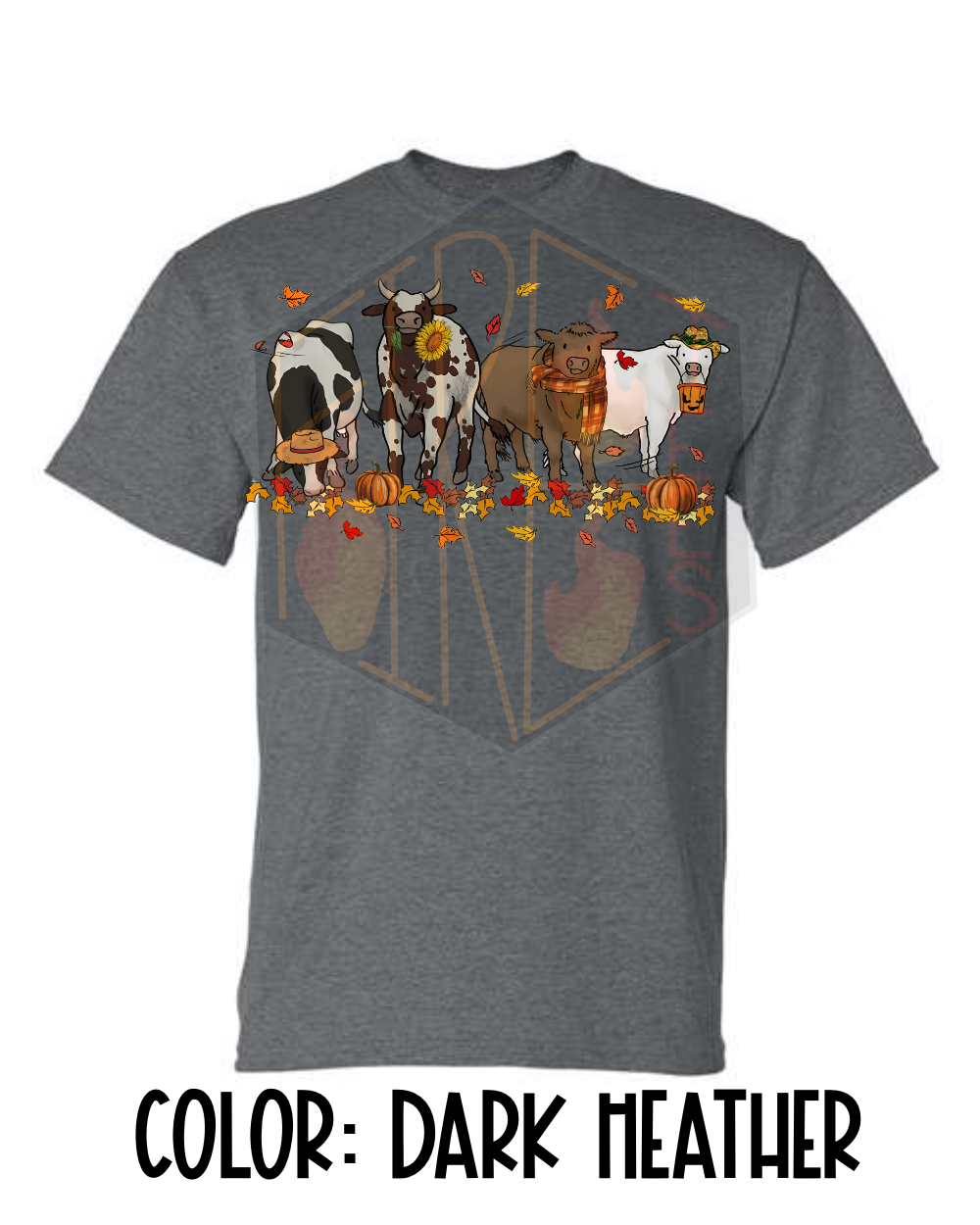 Fall Cows Gildan T-Shirt