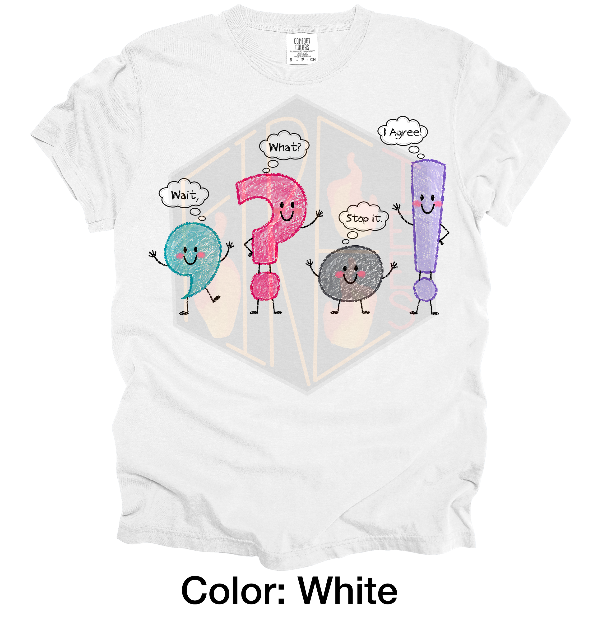 Grammar Teacher Comfort Colors T-Shirt