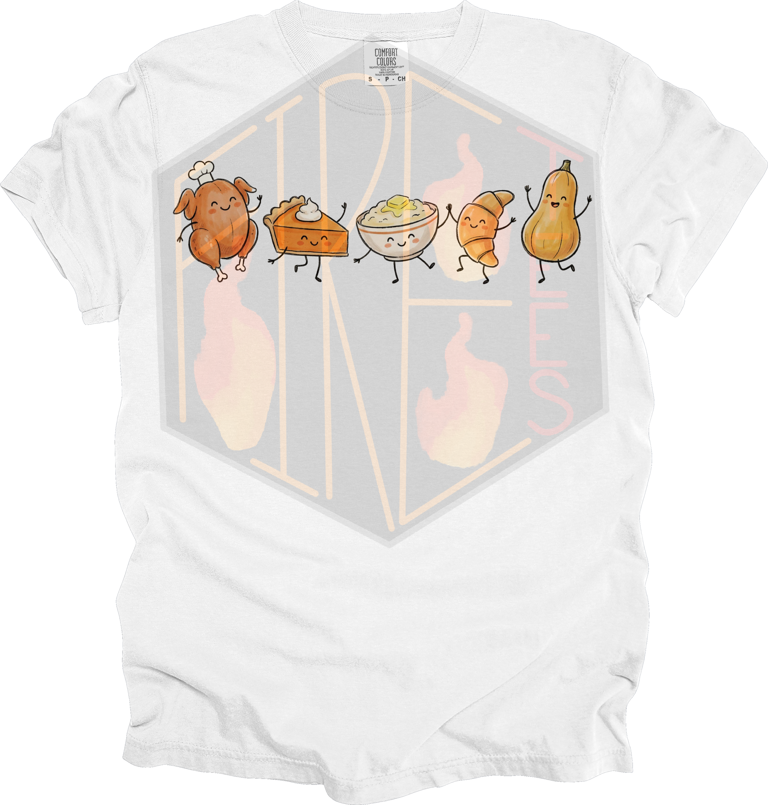 Dancing Thanksgiving Comfort Colors T-Shirt